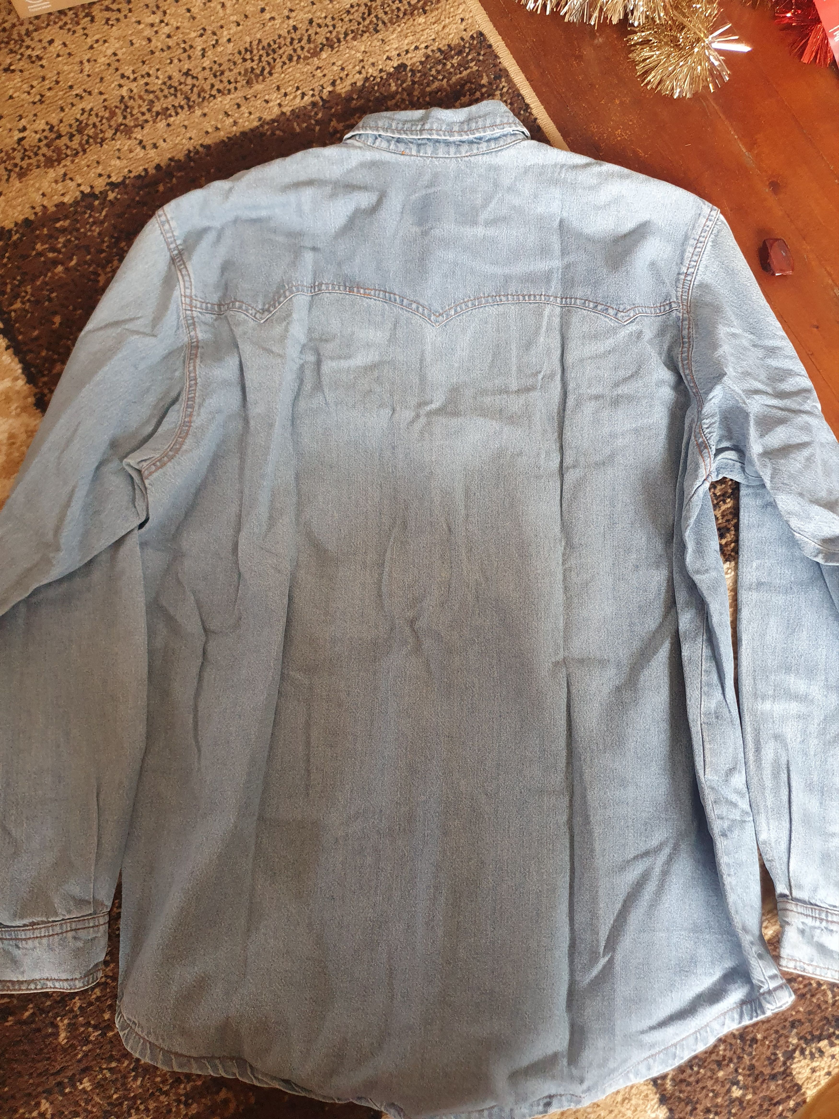 Levi's × Vintage Levis Vtg Made in USA 70505 0217 Pearl Snap Denim shirt sz M Size US M / EU 48-50 / 2 - 11 Thumbnail