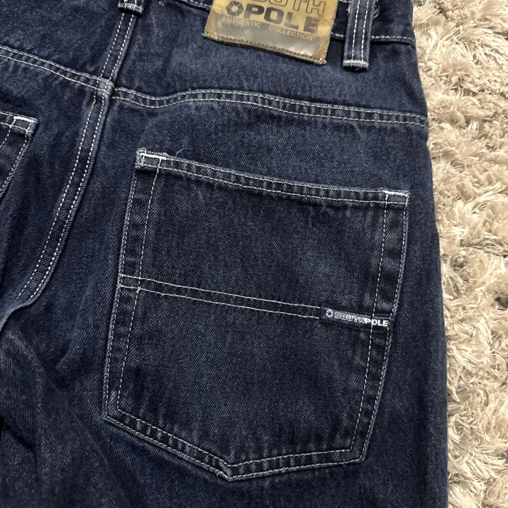 Southpole VINTAGE Southpole Jeans 32x32 Blue Denim Embroidered 90s Y2K RARE HTF Men’s Size Size US 32 / EU 48 - 4 Thumbnail