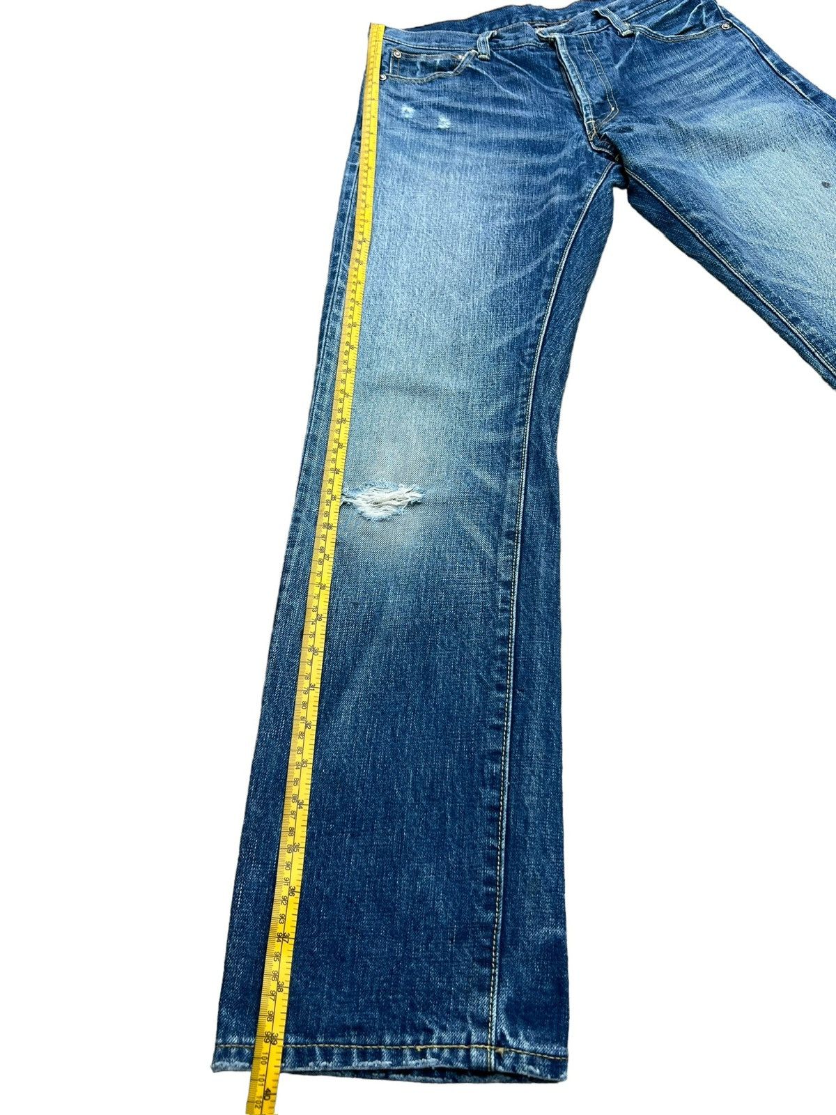Journal Standard Selvedge Distressed Patchwork Jeans 30x30