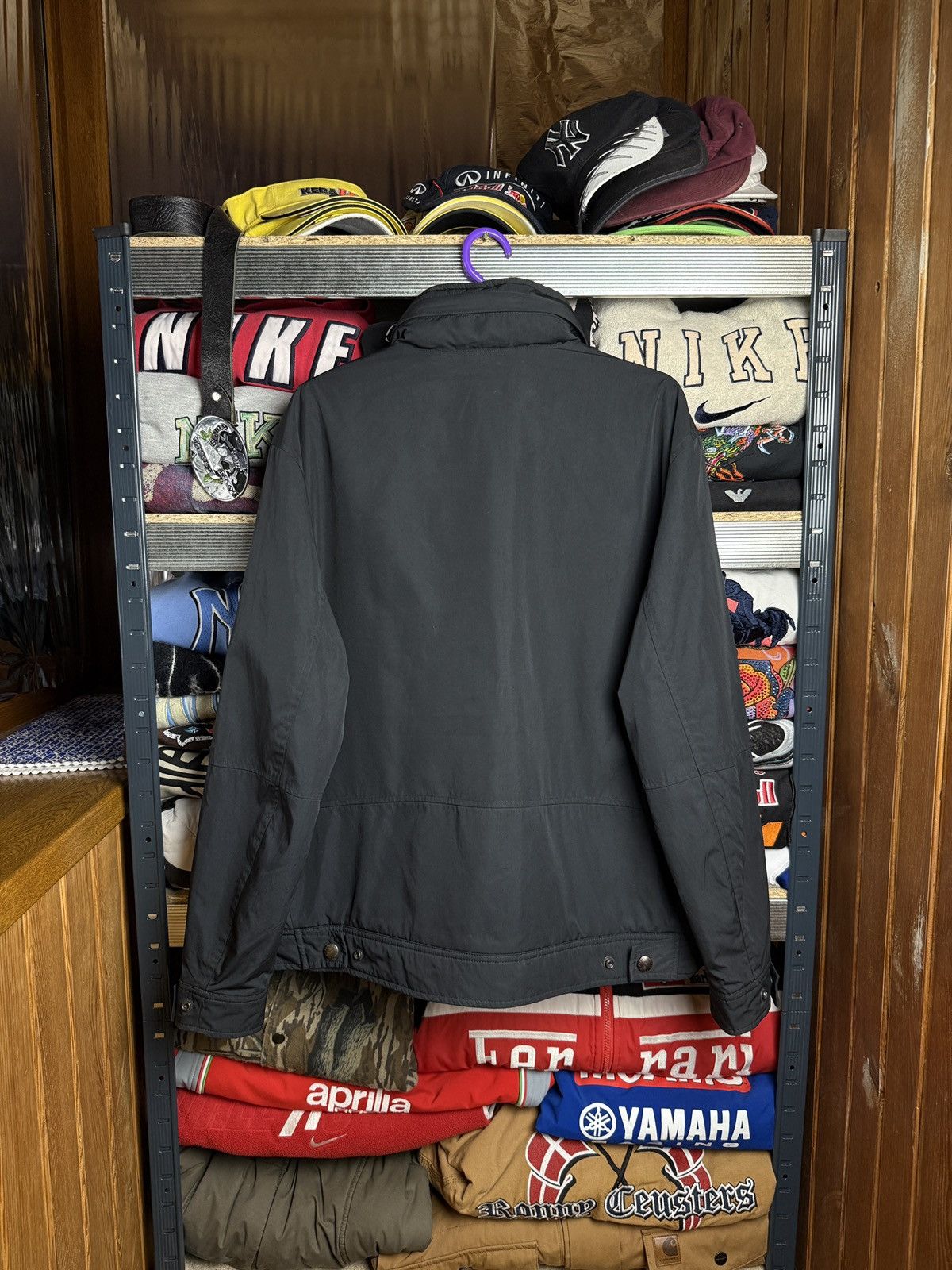 Polo Ralph Lauren Vintage Polo Ralph Lauren Nylon Fleece Zip Jacket Size US L / EU 52-54 / 3 - 2 Thumbnail