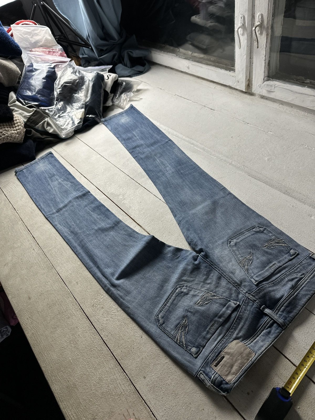 Diesel 🚨Gothic Diesel Regular Slim relax Flared Jeans Womens Size 26" / US 2 / IT 38 - 9 Thumbnail