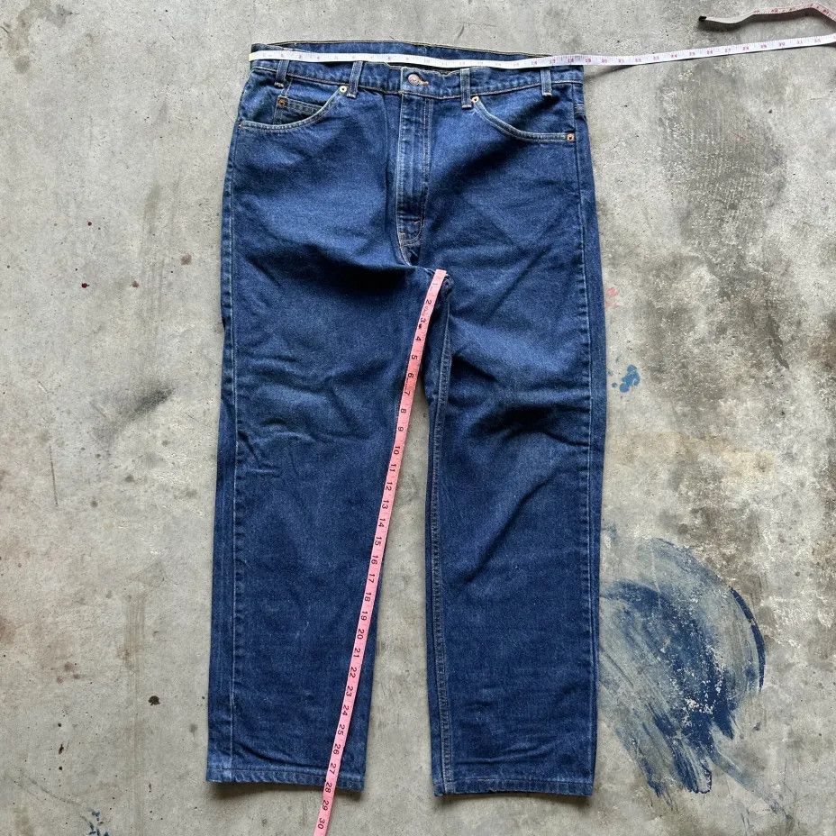 Levi's Vintage Levi's 505 Orange Tab Denim Jeans Size 37x28 Size US 37 - 8 Thumbnail