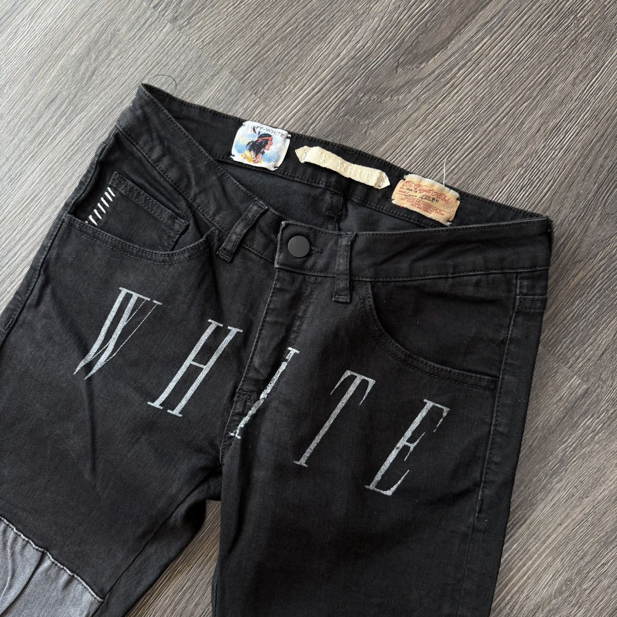 Off-White Off white Jeans Patch Work Size 25" / US 0 / IT 36 - 4 Thumbnail