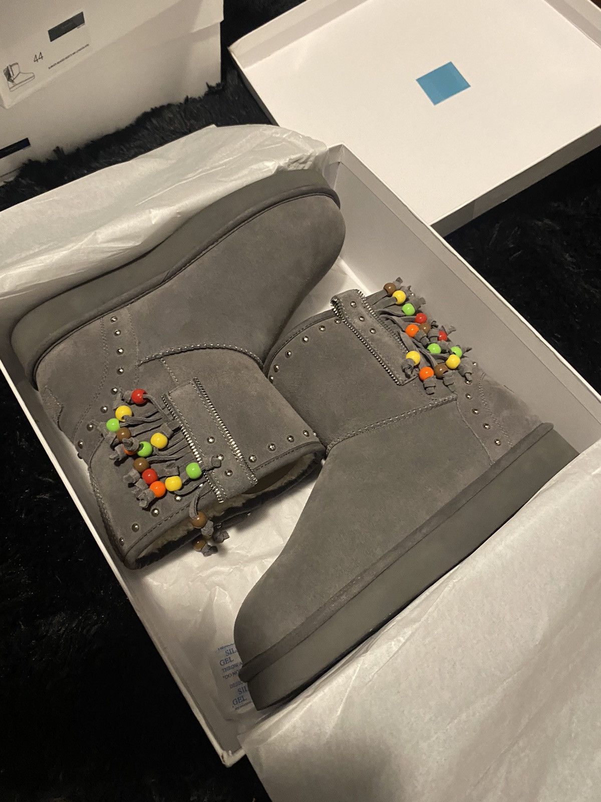 1199 Bazo1199 Surfer Beaded Ugg Boots Size US 11 / EU 44 - 1 Thumbnail