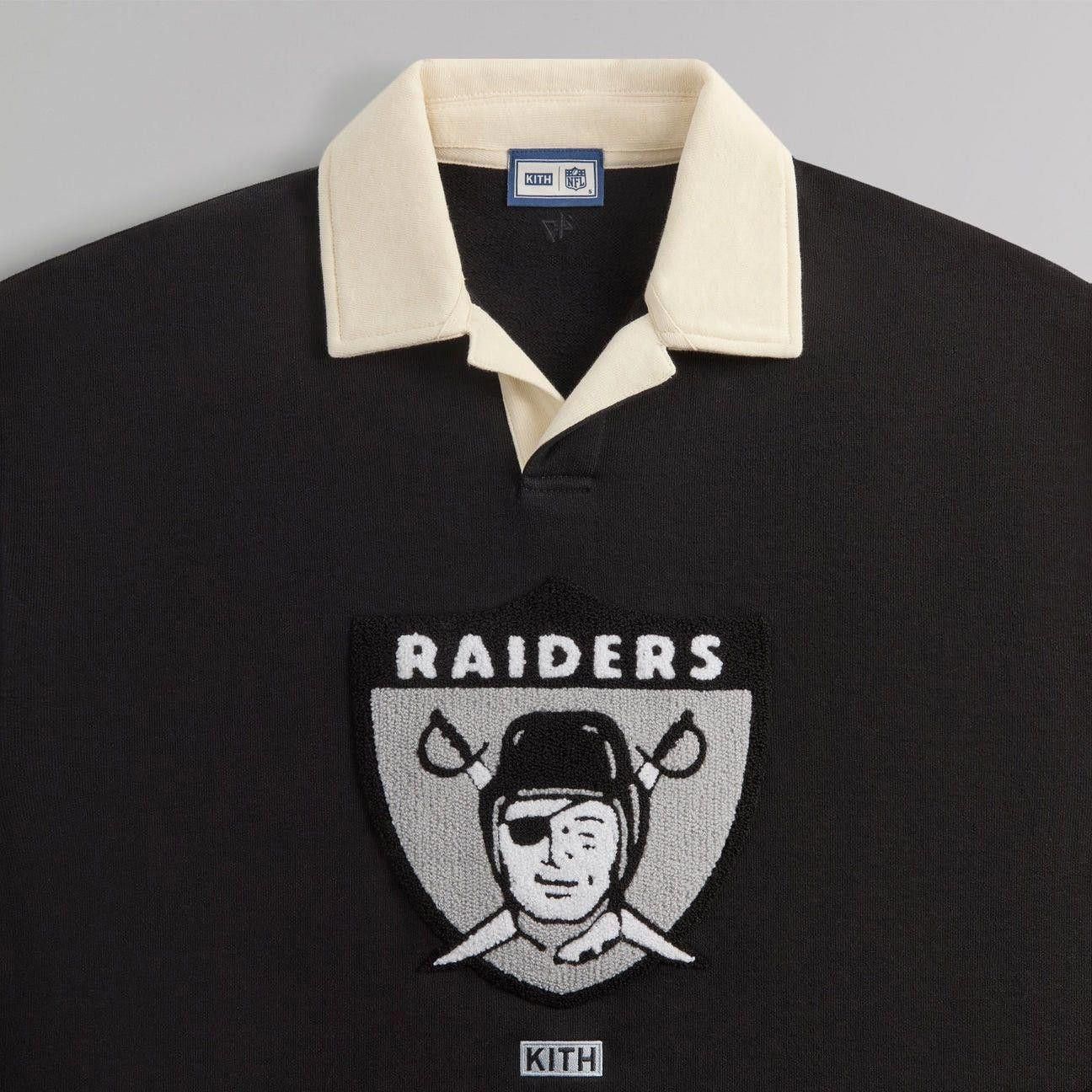 Kith Kith x NFL Raiders Collared Pullover Size US XL / EU 56 / 4 - 3 Thumbnail