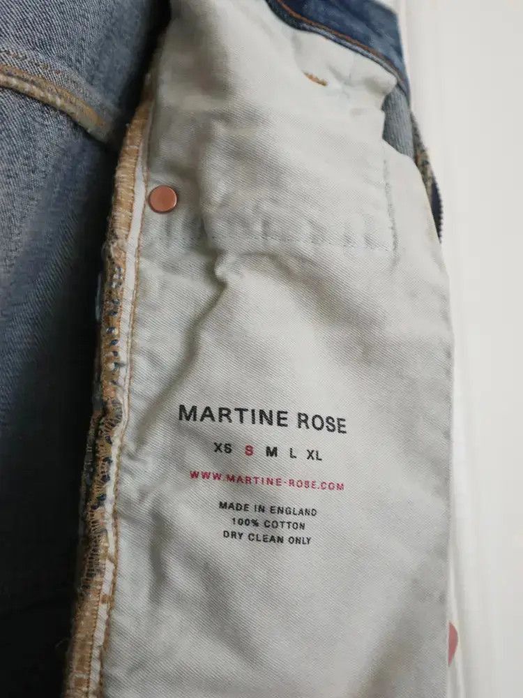 Martine Rose Sz S Martine Rose Twisted Zipped Denim-2507 Size US 28 / EU 44 - 9 Thumbnail