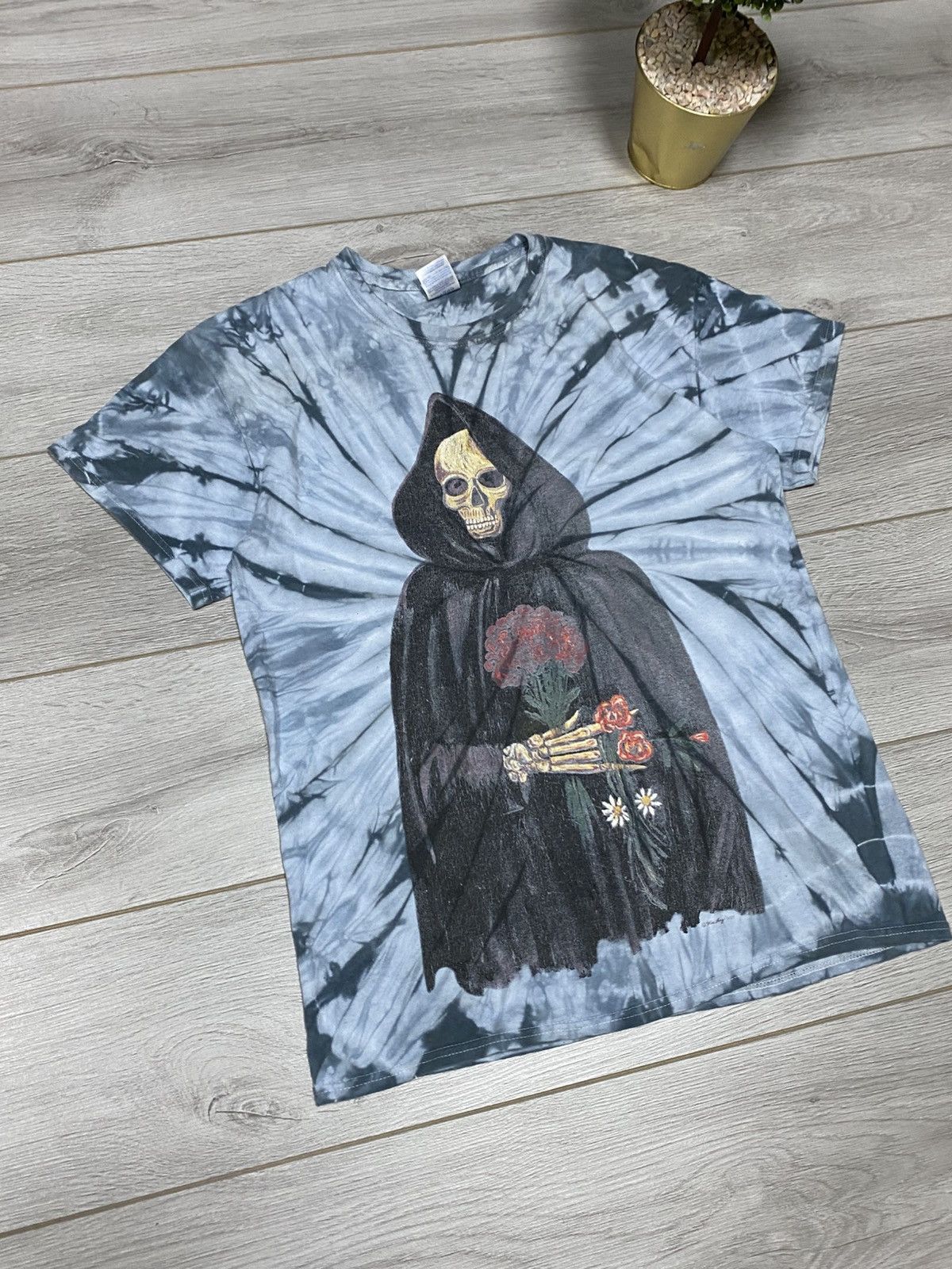 Kanye West Yeezus 2014 Wes Land Kanye West vintage tour t-shirt death Size US M / EU 48-50 / 2 - 5 Thumbnail