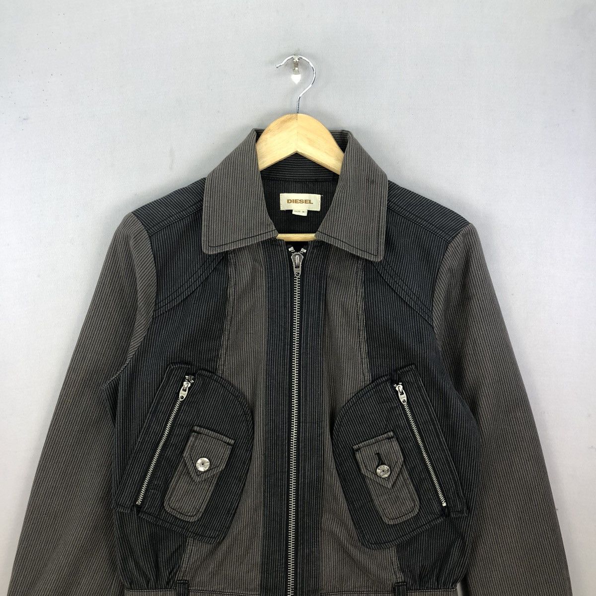 Diesel Avant Garde 💥 Vintage Diesel Cargo Jacket Size S / US 4 / IT 40 - 5 Thumbnail