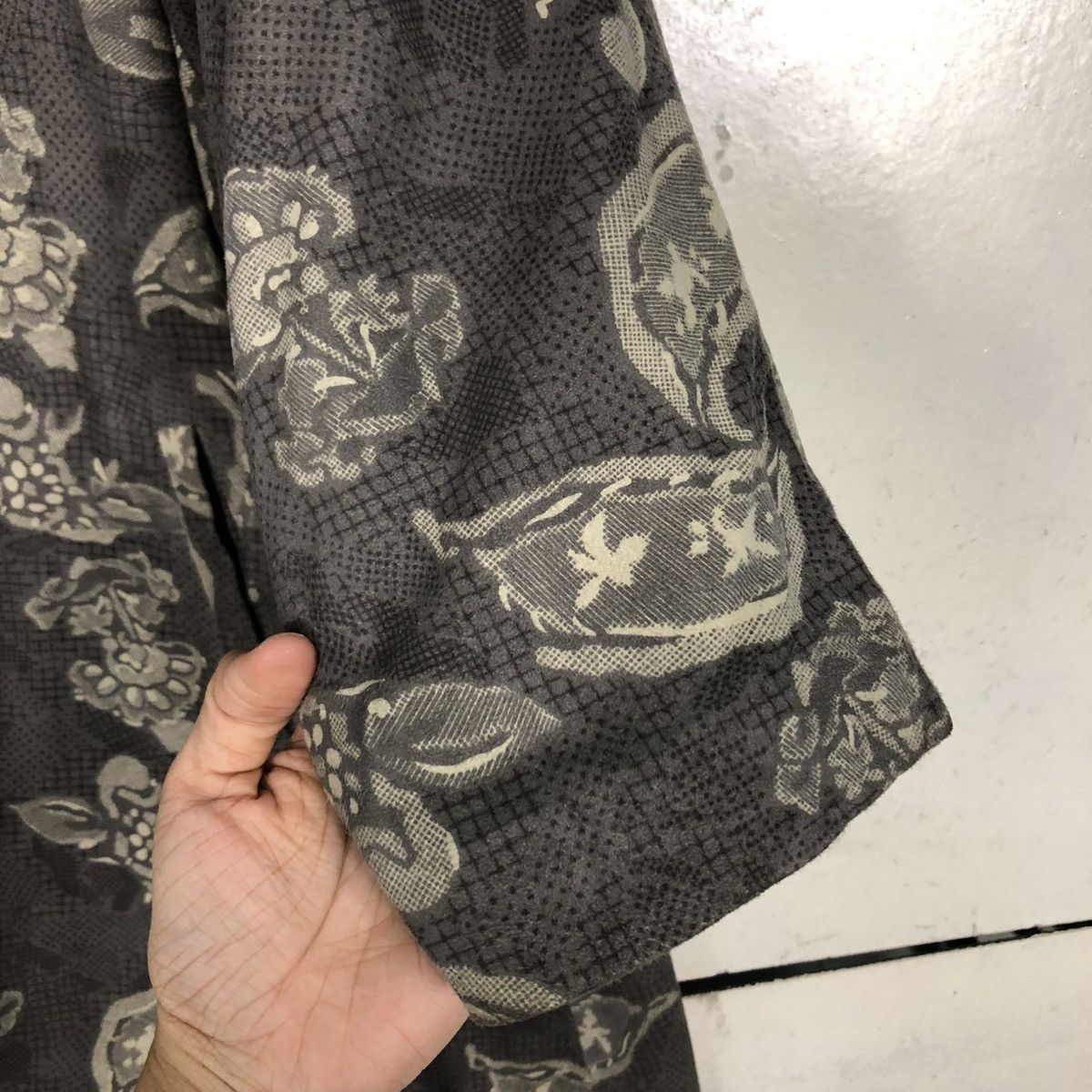 Japanese Brand 🔥VINTAGE LONG JACKET OVERPRINT YUKI BELLE ISSEY MIYAKE Size M / US 6-8 / IT 42-44 - 18 Thumbnail