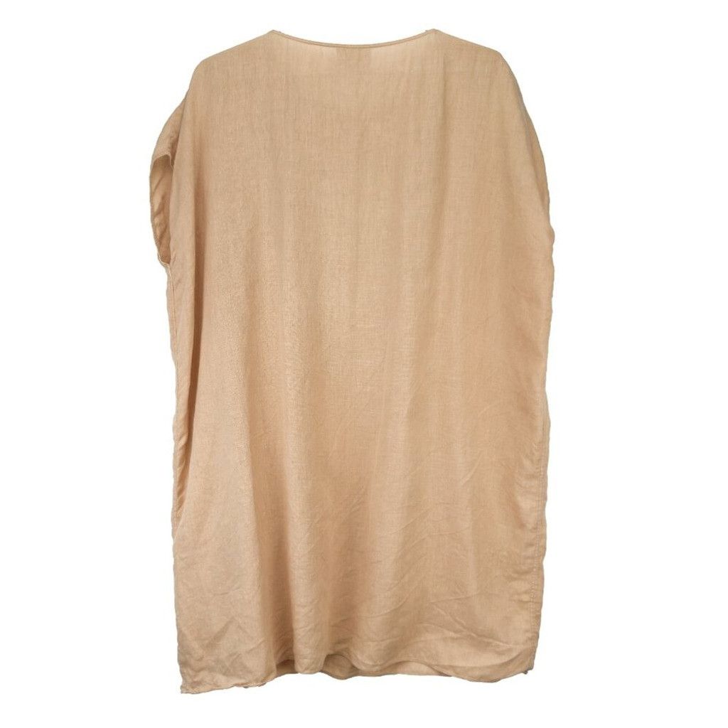 Other WILFRED LE FOU Tan Shift Mini Contemporary Tunic Dress sz XS Size XS / US 0-2 / IT 36-38 - 3 Thumbnail