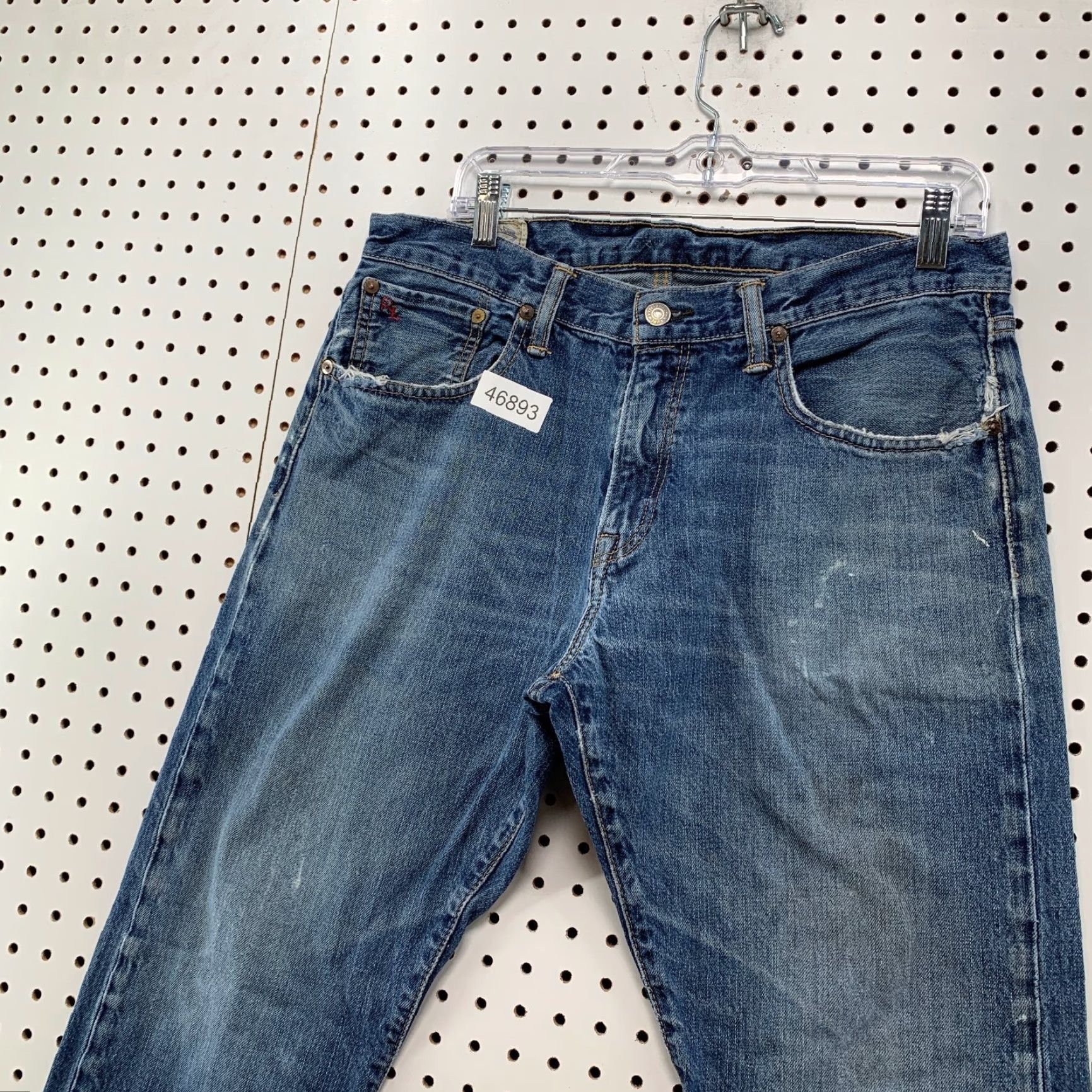 Polo Ralph Lauren Polo Ralph Lauren Jeans Mens Blue Straight Bootcut Zip 33x30 Denim 5-Pocket Dungarees Regular Fit Standard Size Mens Jeans Blue Polo Ralph Lauren Size US XS / EU 42 / 0 - 5 Thumbnail