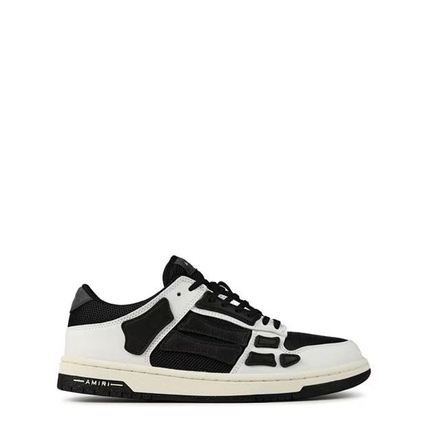 image of Amiri O1G2R1Mq0324 Low Top Sneakers In Black & White in Black/White, Men's (Size 10)