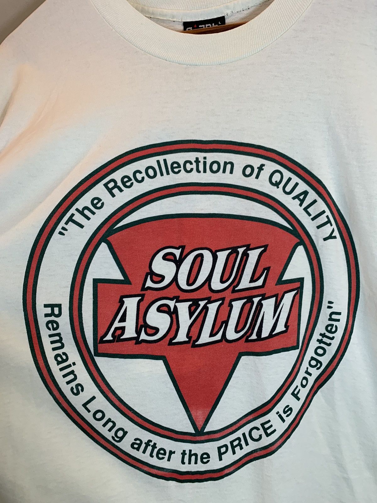 Band Tees × Giant × Vintage RARE Vintage 1992 Soul Asylum Tour Single Stitch Giant Shirt Size US L / EU 52-54 / 3 - 2 Thumbnail