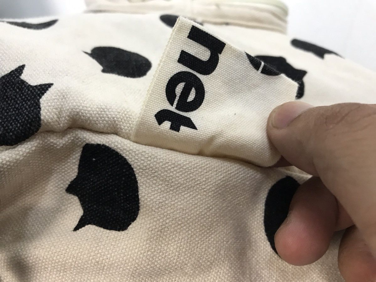 Issey Miyake × Japanese Brand × Ne-Net Issey Miyake Ne-Net Full print Cat Canvas BagPack Size ONE SIZE - 8 Thumbnail