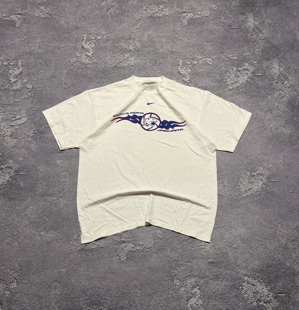 Nike × Vintage 90s Nike Swoosh Vintage Y2K Jaguar T-Shirt Size US L / EU 52-54 / 3 - 1 Thumbnail
