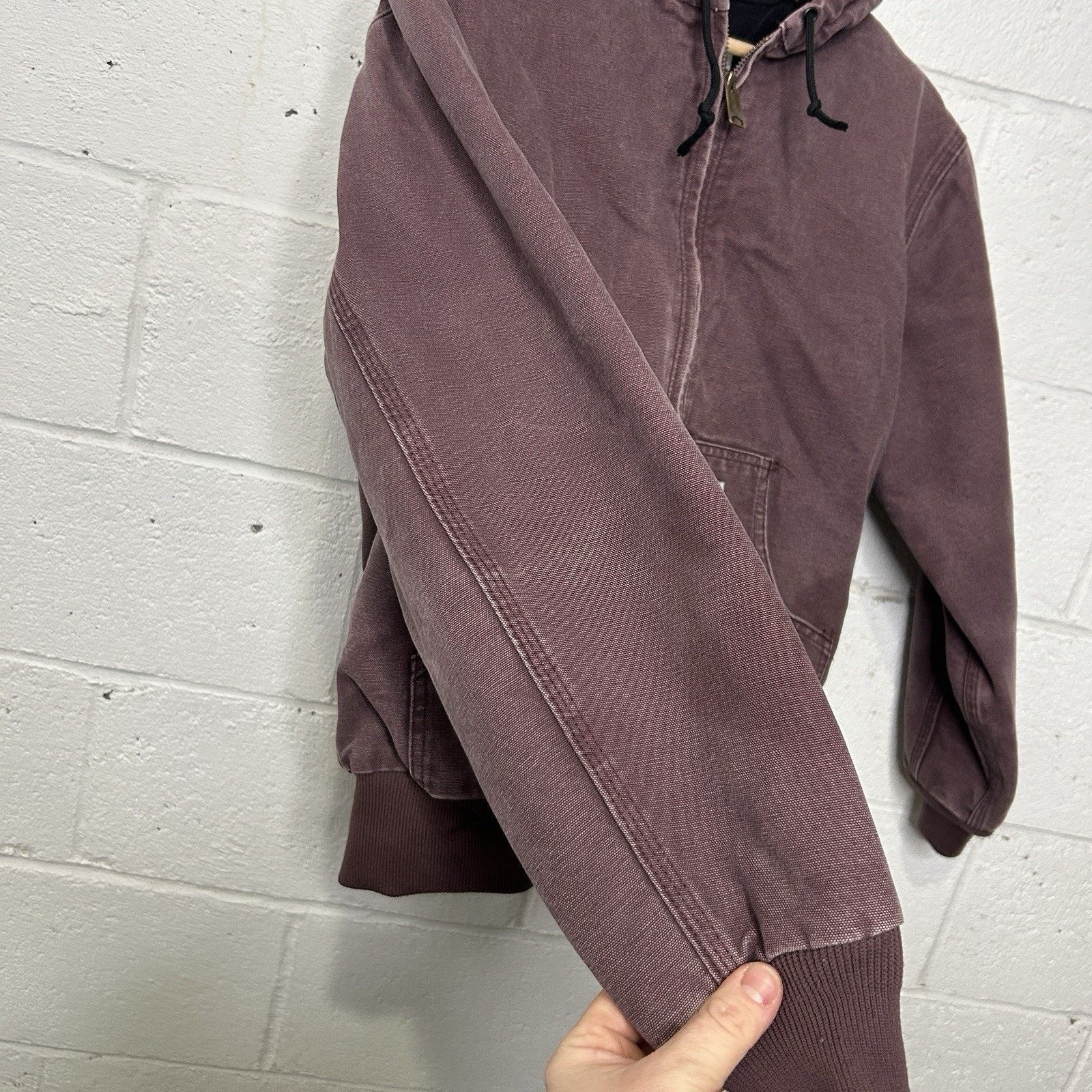 Carhartt Vintage Carhartt Quilted Active Jacket “Deep Plum” WJ130 DPM Size S / US 4 / IT 40 - 6 Thumbnail