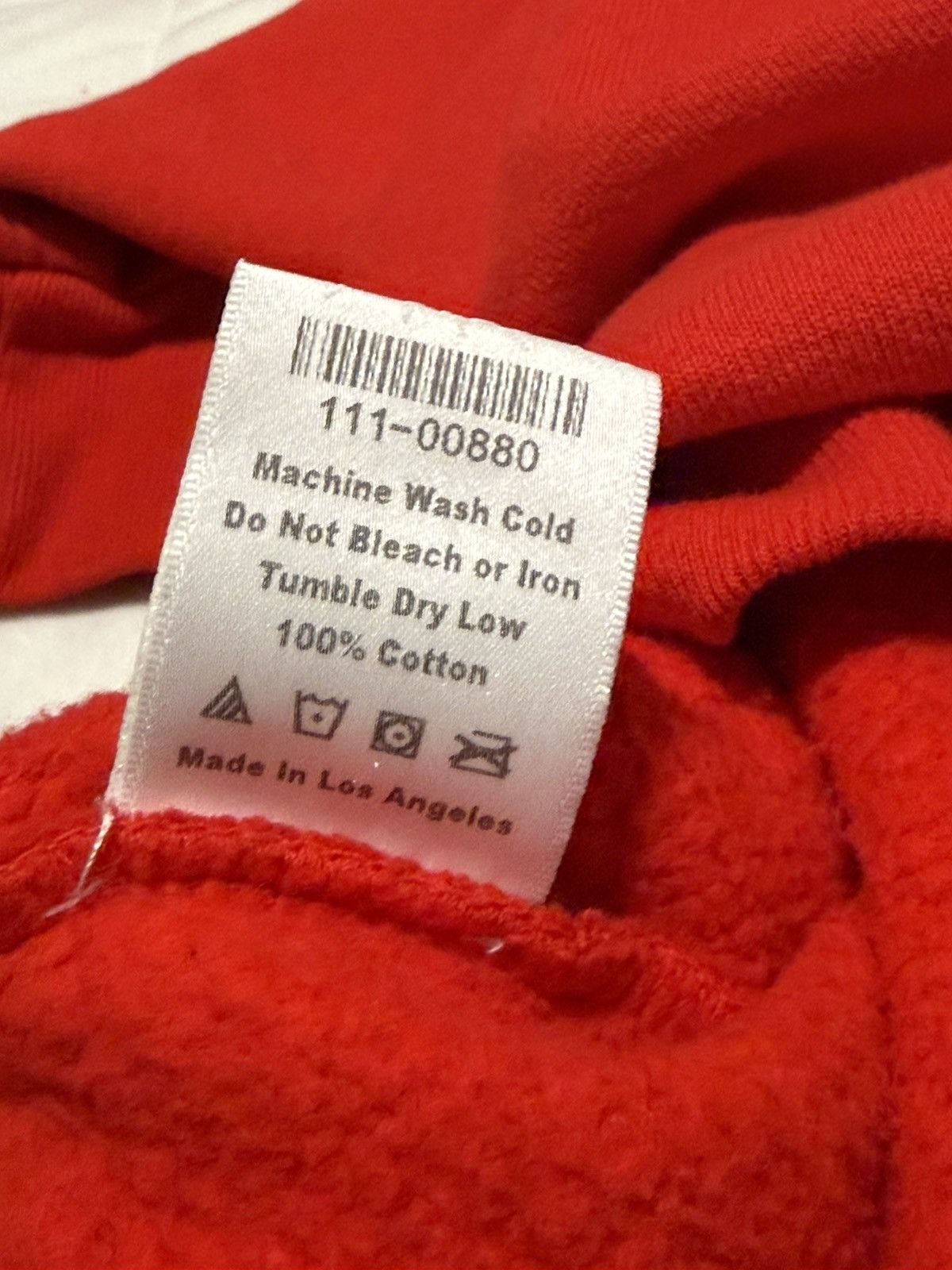 Sp5der Sp5der Beluga Hoodie ‘Red/Black’ Size US XS / EU 42 / 0 - 12 Thumbnail