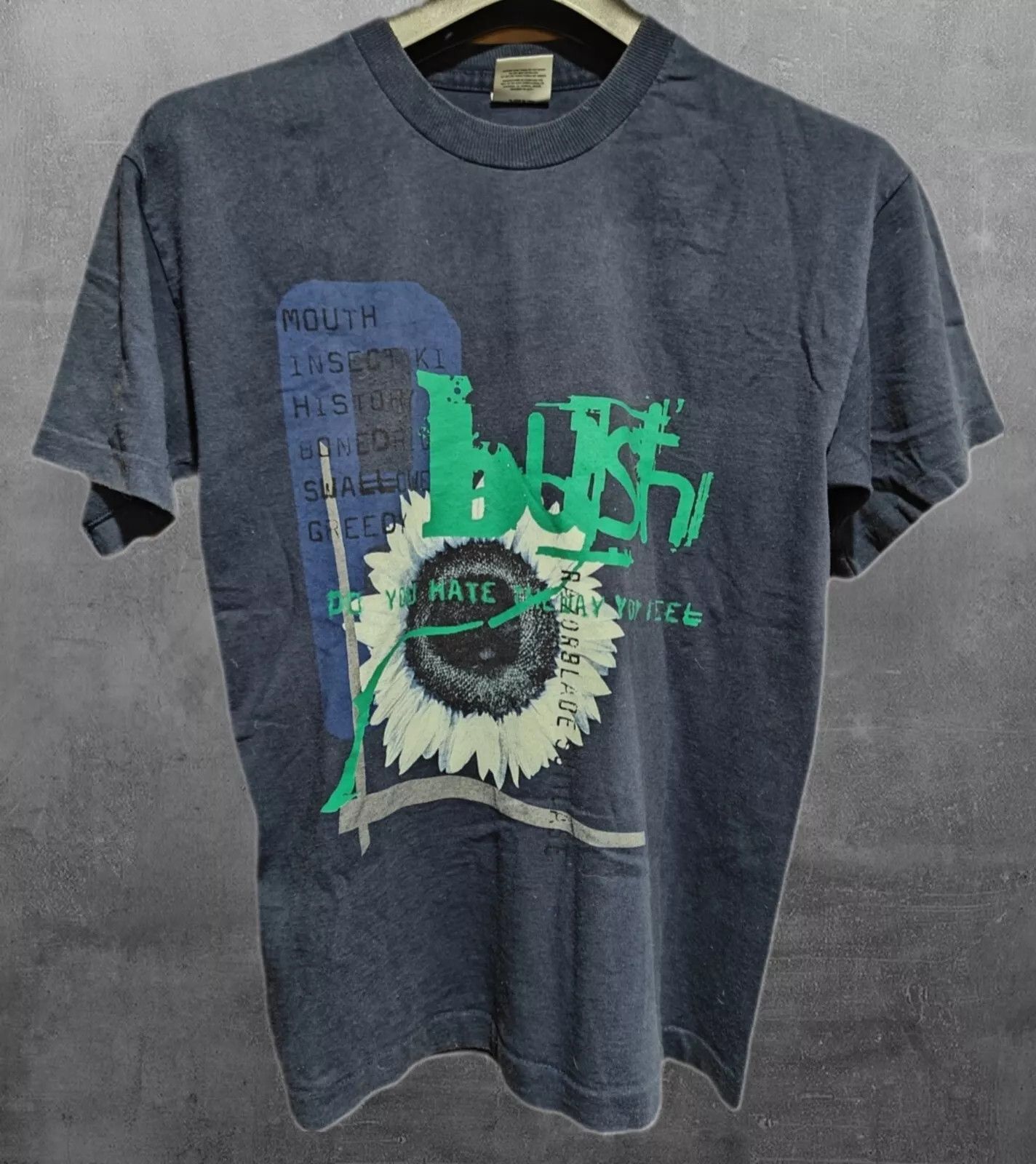 Band Tees × Vintage BUSH 90's Vintage T-Shirt - Razorbalde Tour - Screen Stars Size US L / EU 52-54 / 3 - 1 Thumbnail