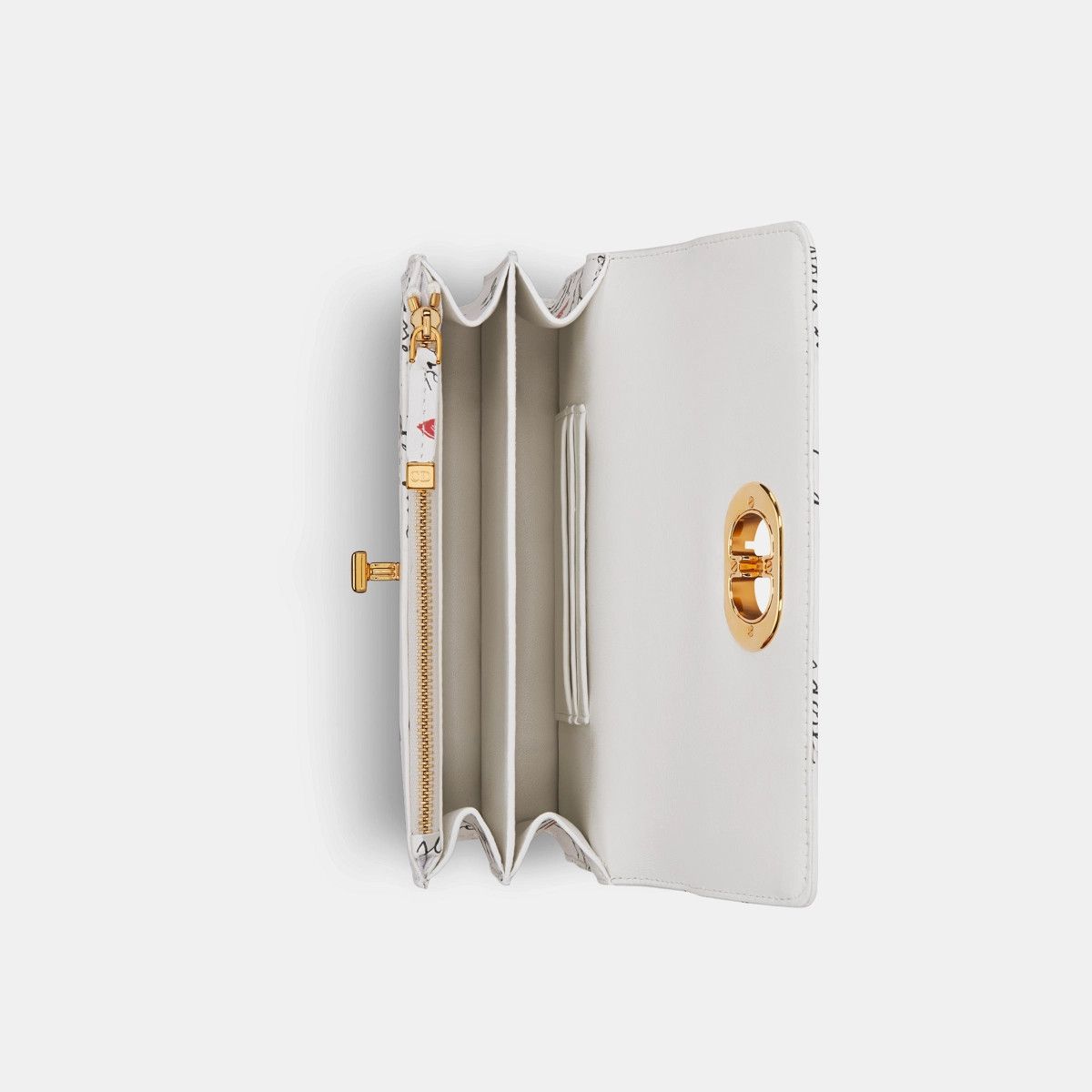 Dior o1bcso1str0226 Size:OS/Miss Caro Mini Bag in White/Black Size ONE SIZE - 3 Thumbnail