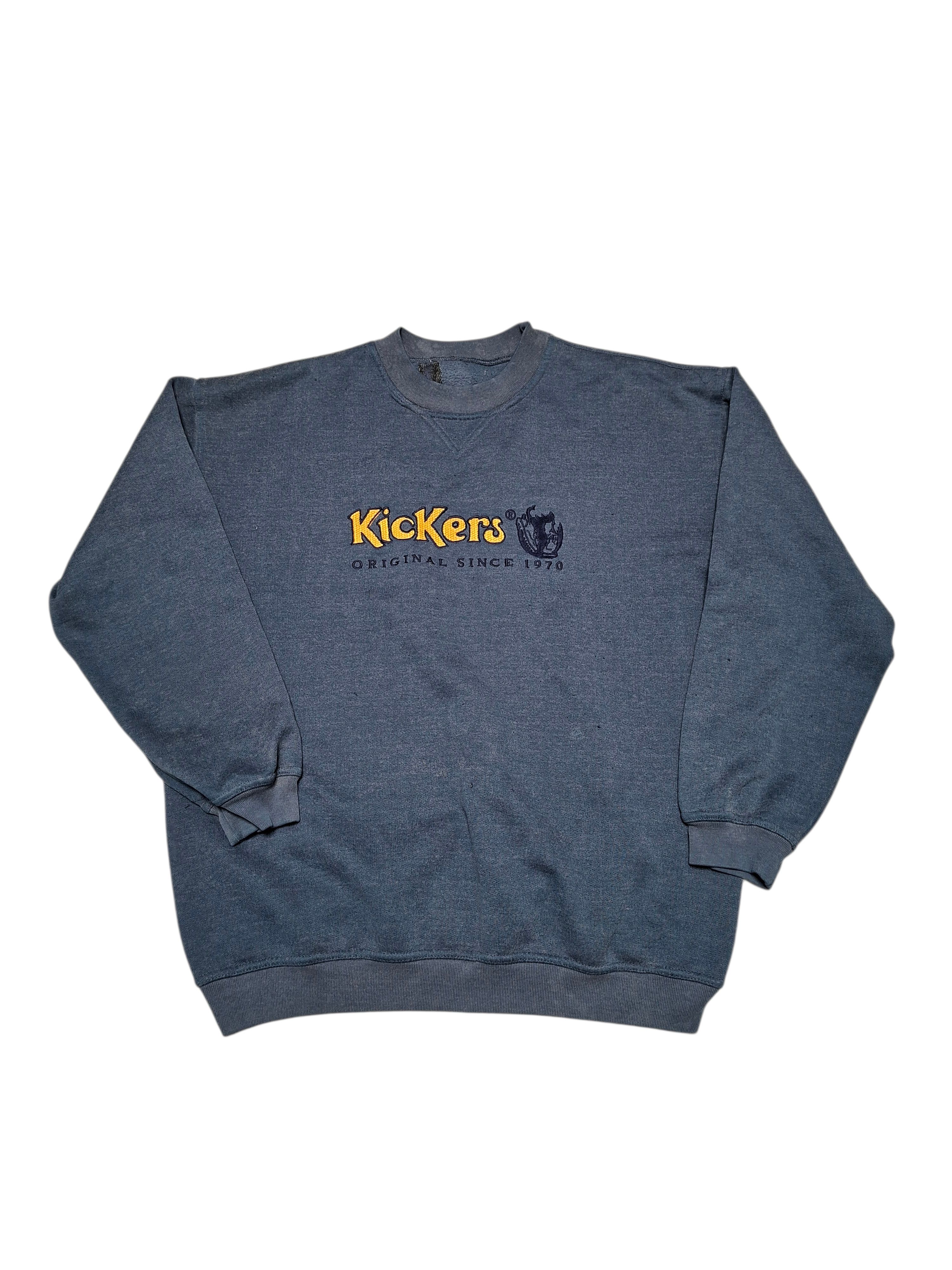 Kickers KICKERS VINTAGE BIG LOGO EMBROIDERED SWEATSHIRT Size US L / EU 52-54 / 3 - 1 Thumbnail