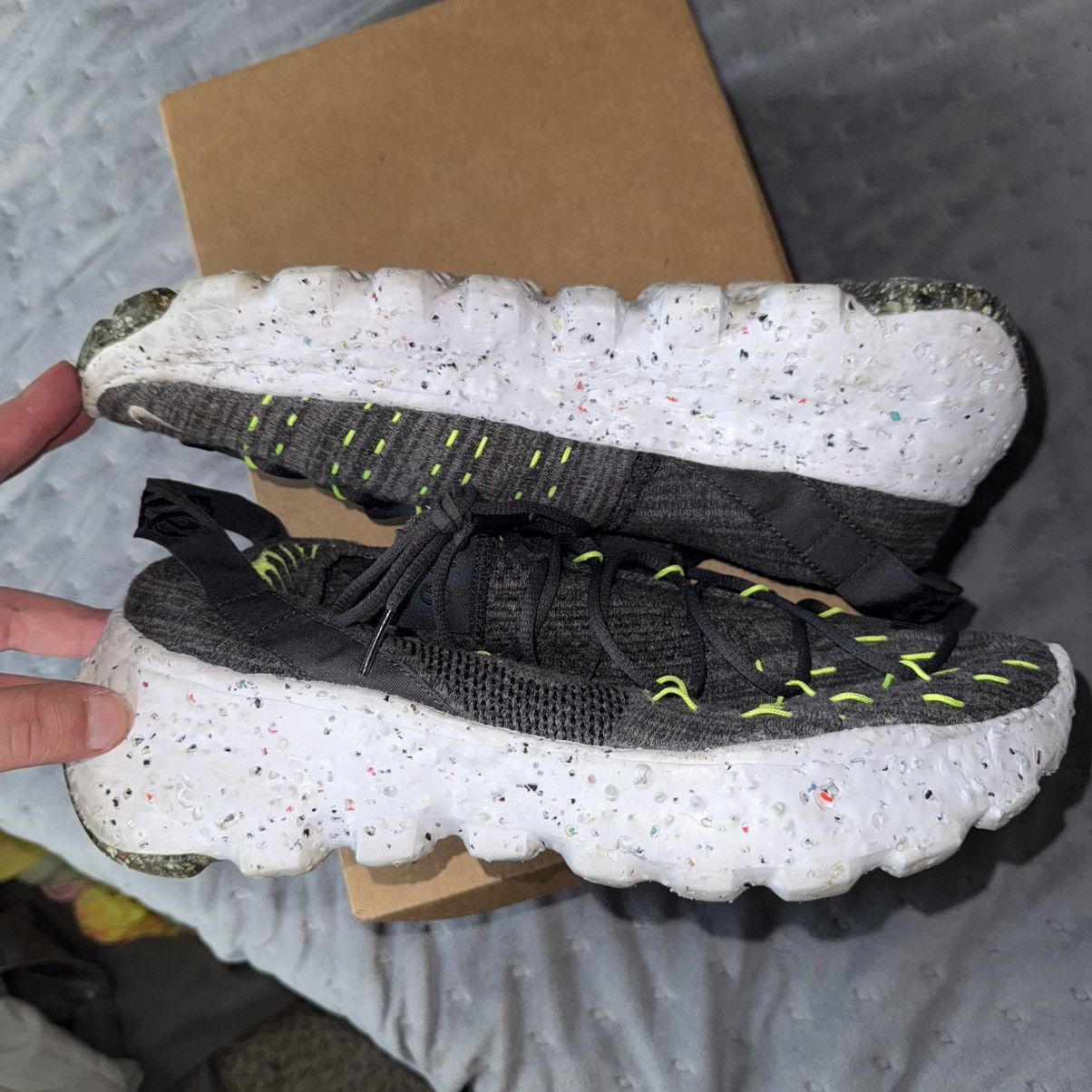 Nike Nike Space Hippie 04 Black Volt Size US 10 / EU 43 - 2 Thumbnail