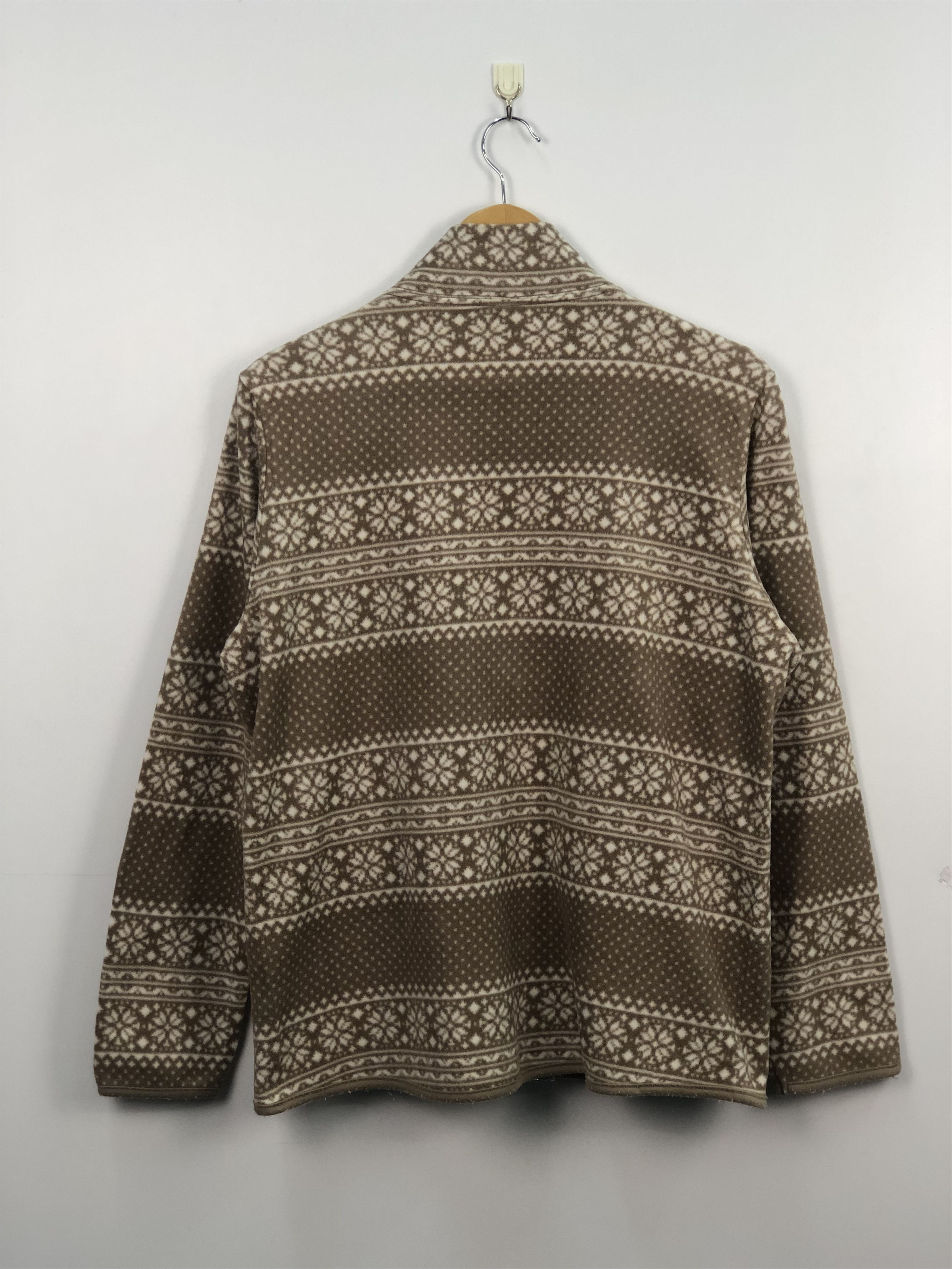 Japanese Brand Uniqlo Fleece Navajo Style Zipper Jacket J0301 Size US L / EU 52-54 / 3 - 3 Thumbnail