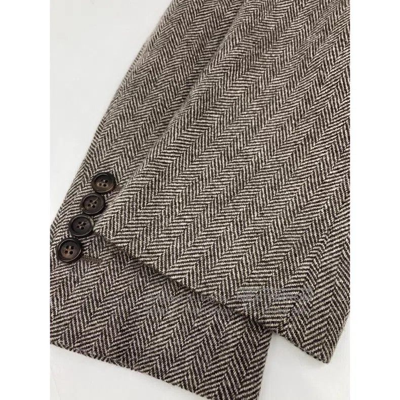 Brunello Cucinelli Brunello Cucinelli Cashmere and wool blended casual coat Size 50L - 4 Thumbnail