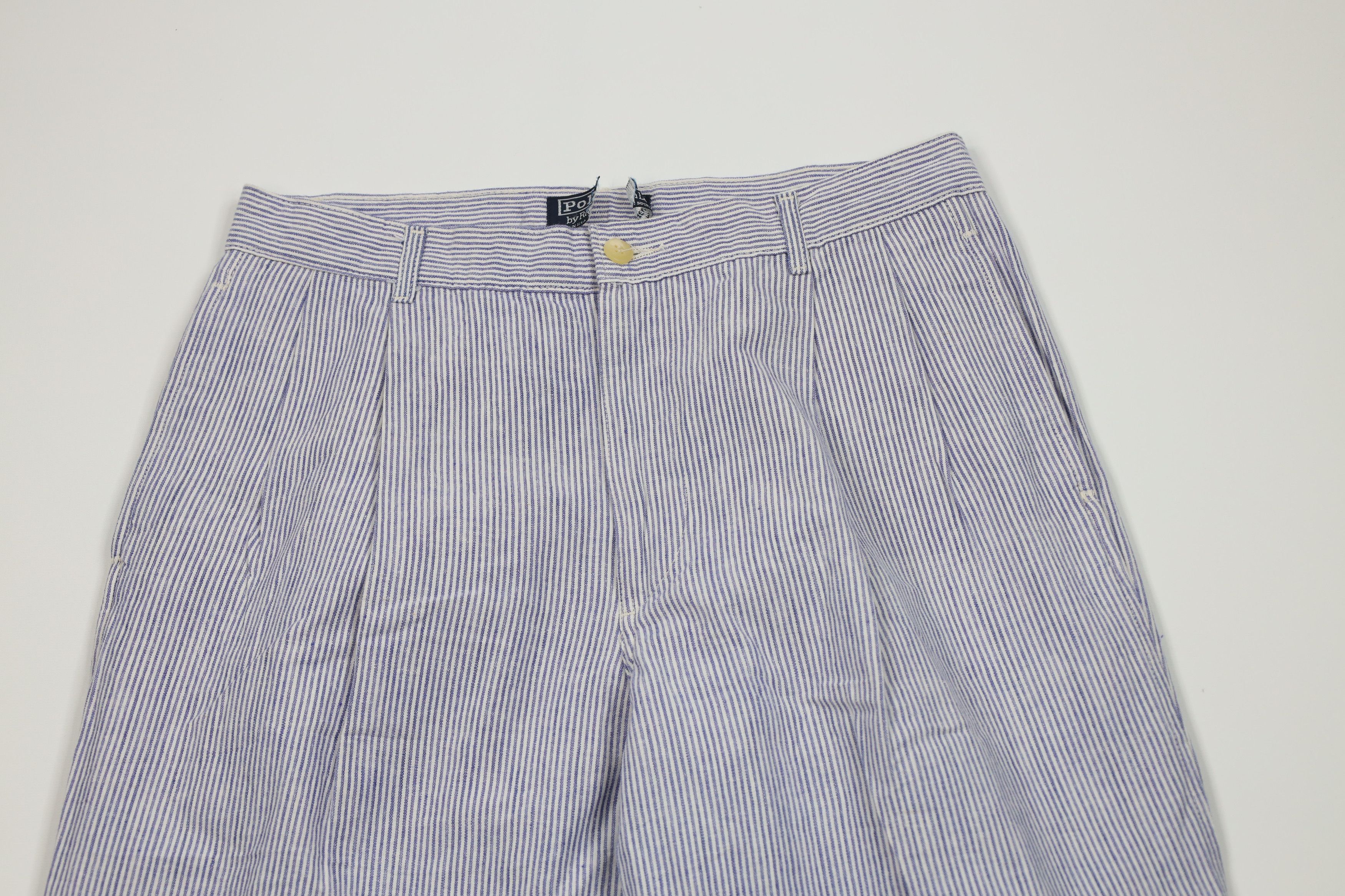 Polo Ralph Lauren Vintage 70s 80s Ralph Lauren Wide Leg Chino Pants USA Size US 30 / EU 46 - 2 Thumbnail
