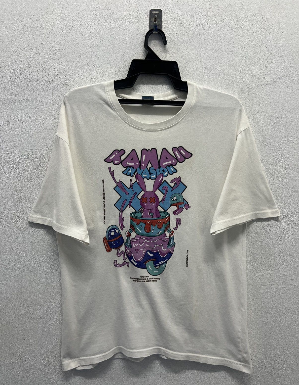 Japanese Brand KAWAII IN VASION RAD RABBITING SHIRT Size US L / EU 52-54 / 3 - 1 Thumbnail