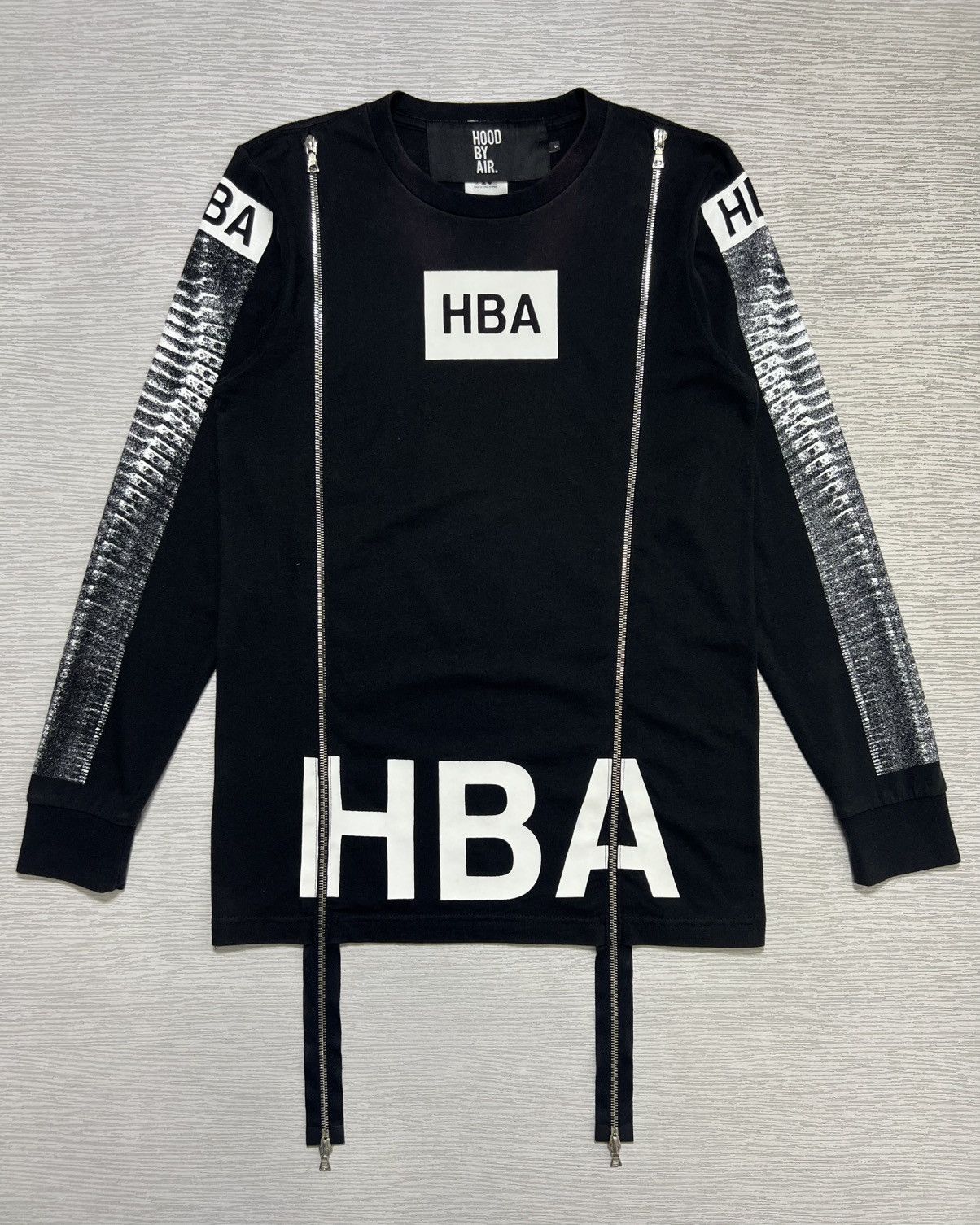 Hood By Air Hood by Air - Skeleton X-Ray Double Zip Longsleeve Size US S / EU 44-46 / 1 - 2 Thumbnail