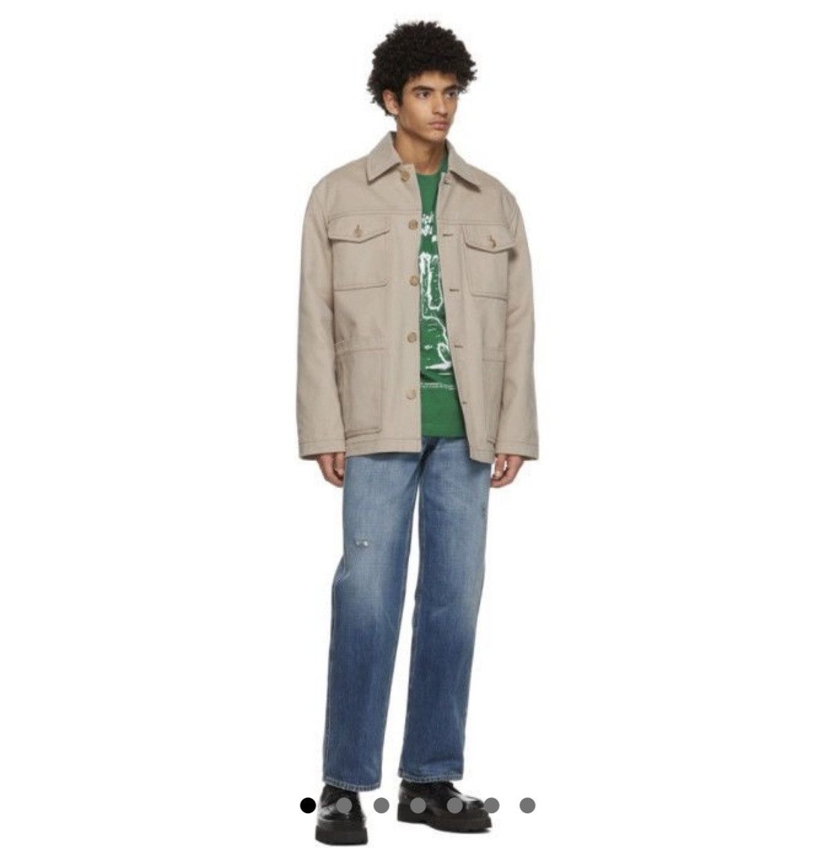 Acne Studios Acne Studios Hazel Cotton Shirt Jacket Size US L / EU 52-54 / 3 - 6 Thumbnail