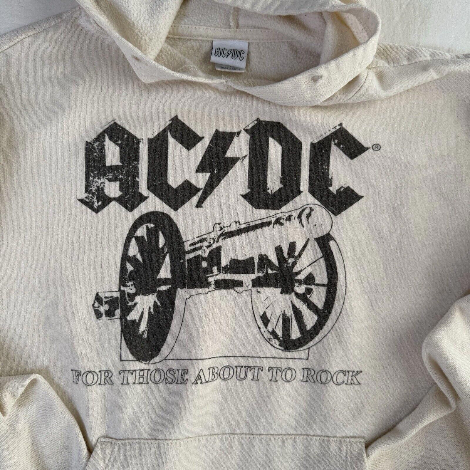 AC/DC AC/DC For Those About to Rock Hoodie Adult S Authentic Size US 30 / EU 46 - 2 Thumbnail