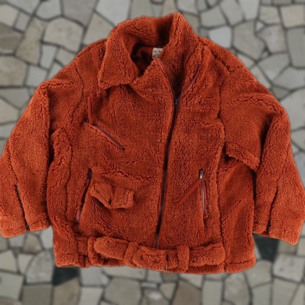 Vintage We The Free So Cozy Slouchy Moto Jacket Spiced Brandy Women's XL Shirt Size XL / US 12-14 / IT 48-50 - 1 Thumbnail