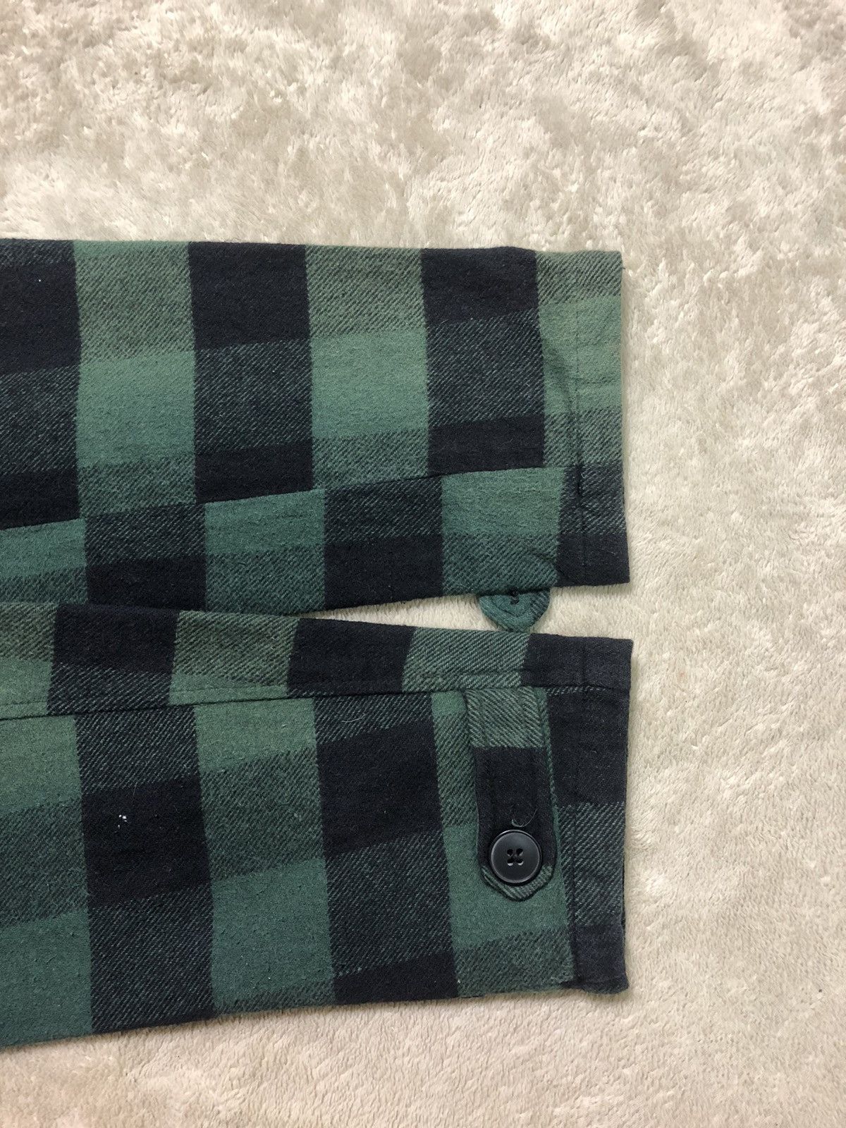 If Six Was Nine × In The Attic × Le Grande Bleu (L.G.B.) Vintage In The Attic Homme Riders on the Storm Plaid Shirt Size US M / EU 48-50 / 2 - 10 Thumbnail