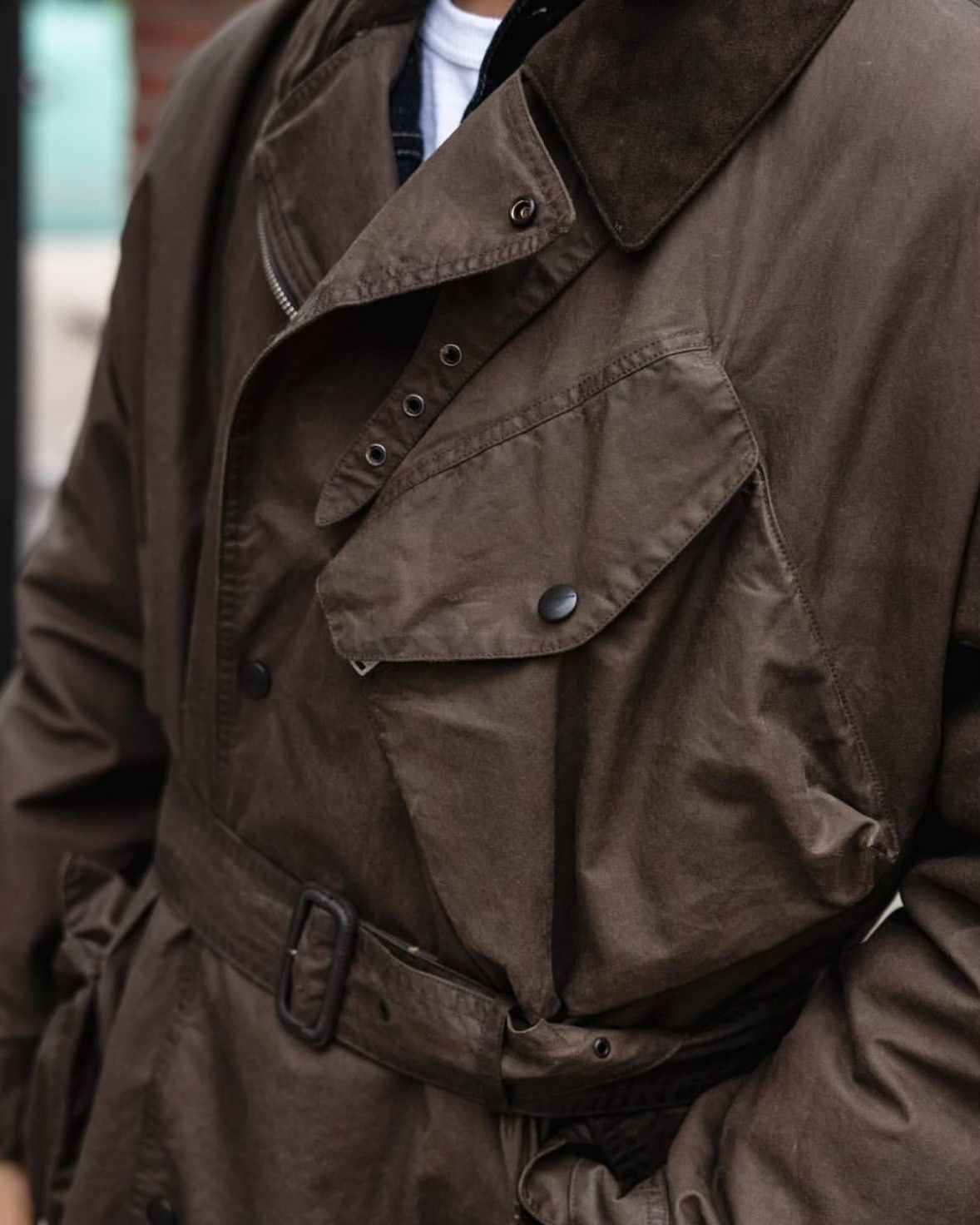 Old Joe OLD JOE Waxed Jacket 40(L) Size US XXS / EU 40 - 6 Thumbnail
