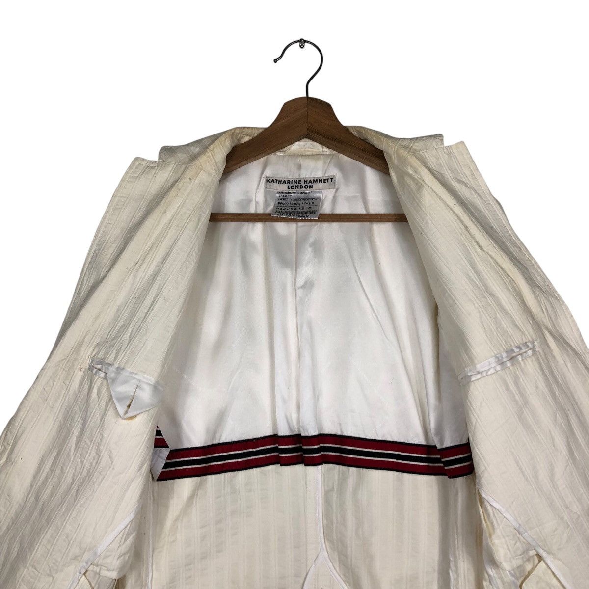 Japanese Brand × Katharine Hamnett London 📌Vintage Chore Biker Jacket Zipper Katharine Hamnett Size US M / EU 48-50 / 2 - 15 Thumbnail