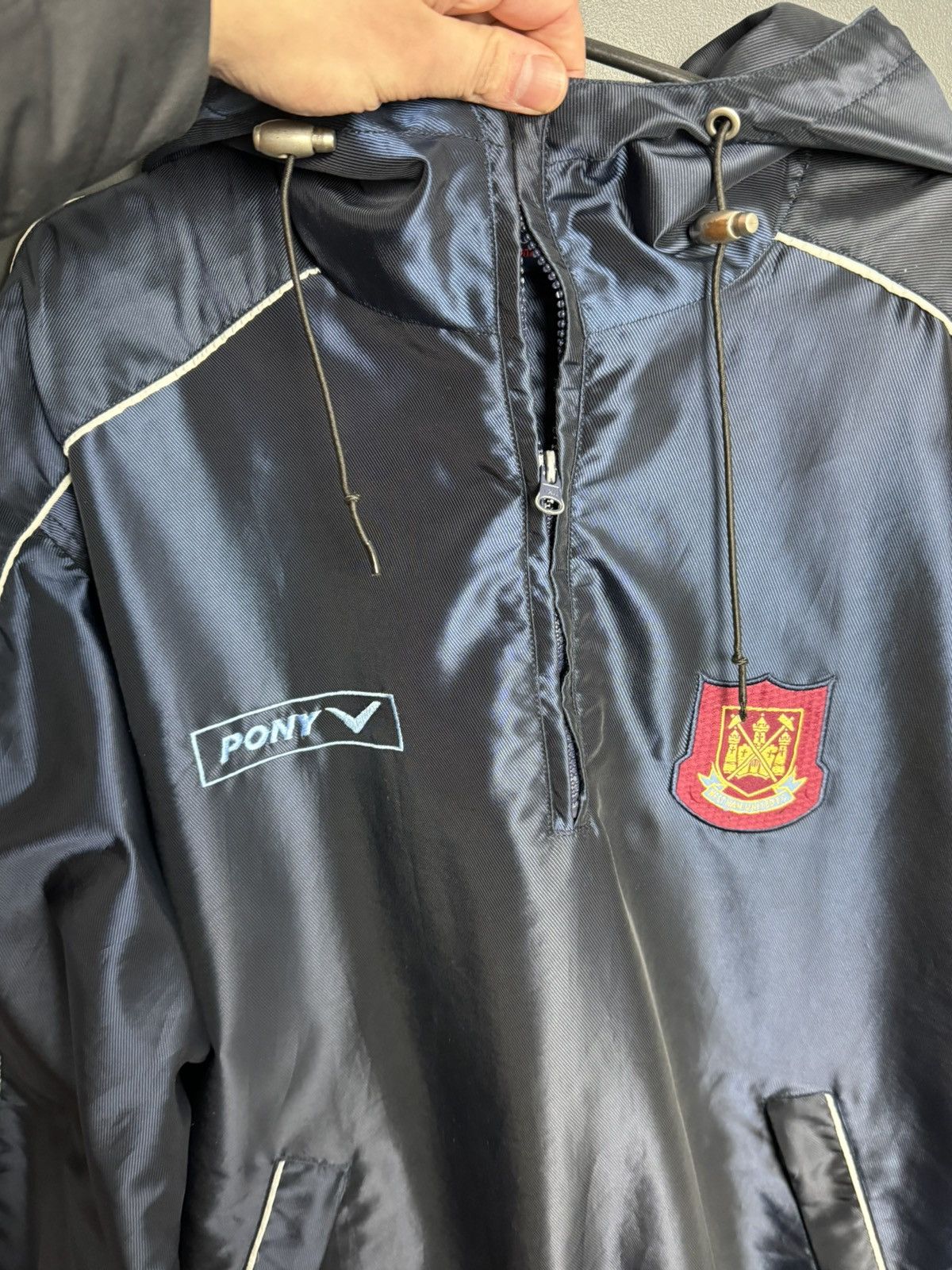 PONY Vintage West Ham United Training Football Jacket Size US M / EU 48-50 / 2 - 3 Thumbnail