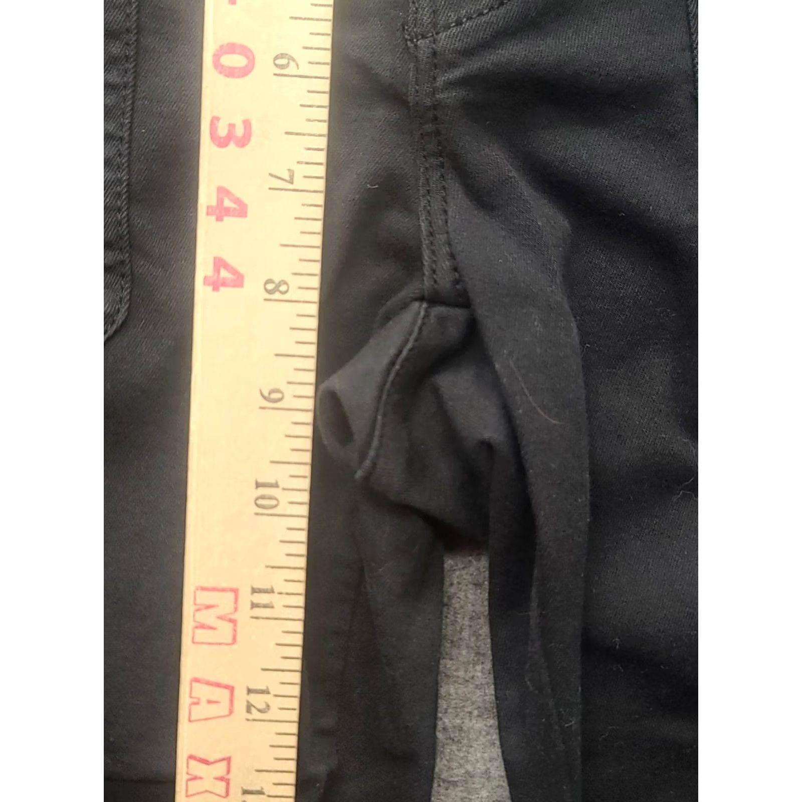 Mavi Mavi Pants Womens 26x29 Slim Cargo Utility Ankle Zip Pockets Mid Rise Twill Black Slim Fit Regular Size 26" / US 2 / IT 38 - 5 Thumbnail