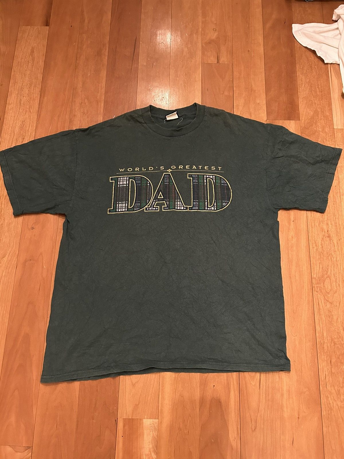 Vintage Vintage Green Funny Graphic Tshirt Size US XL / EU 56 / 4 - 1 Thumbnail