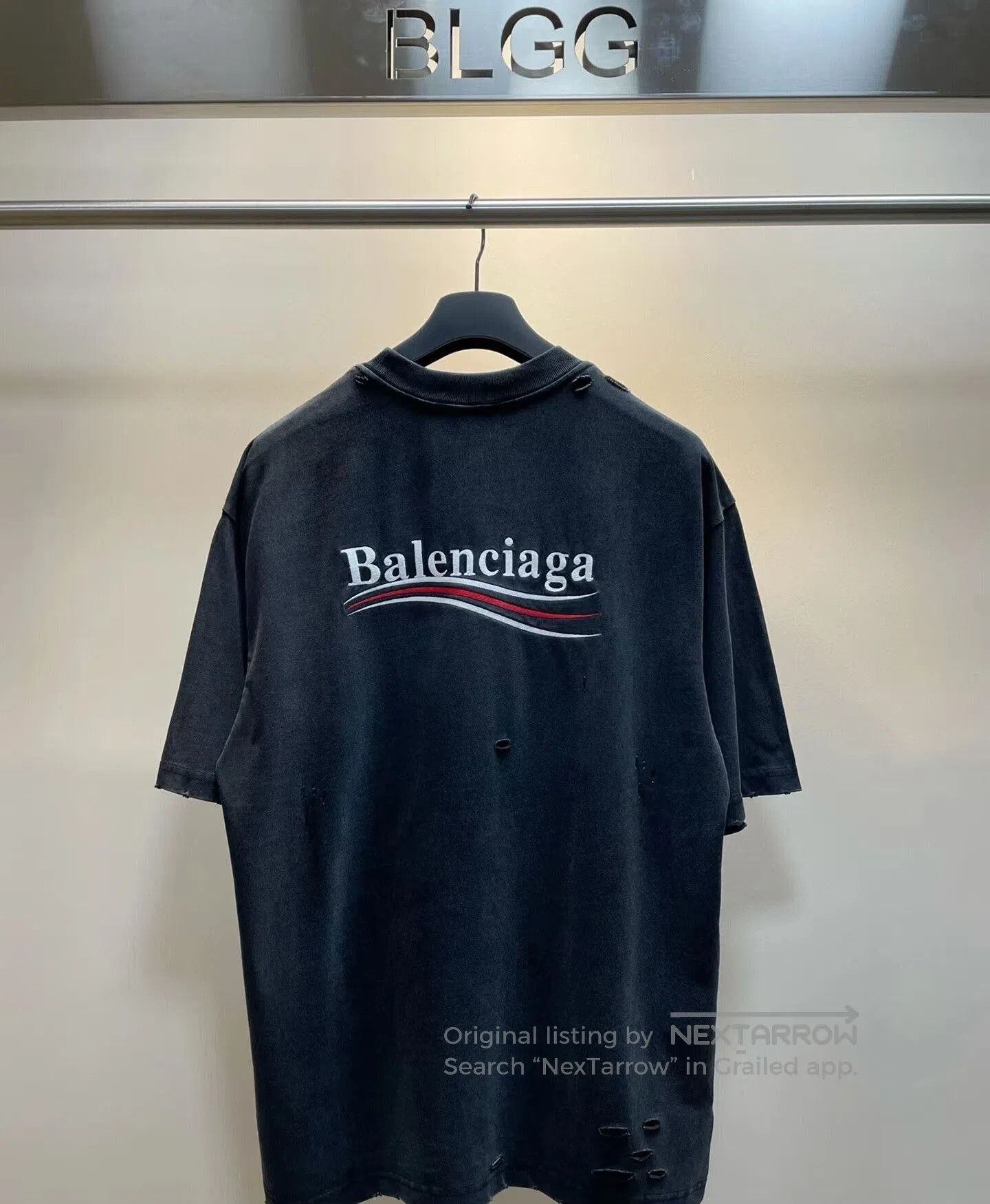 Balenciaga Balenciaga Inside-Out Wave Coke T-shirt. Size US XL / EU 56 / 4 - 2 Thumbnail