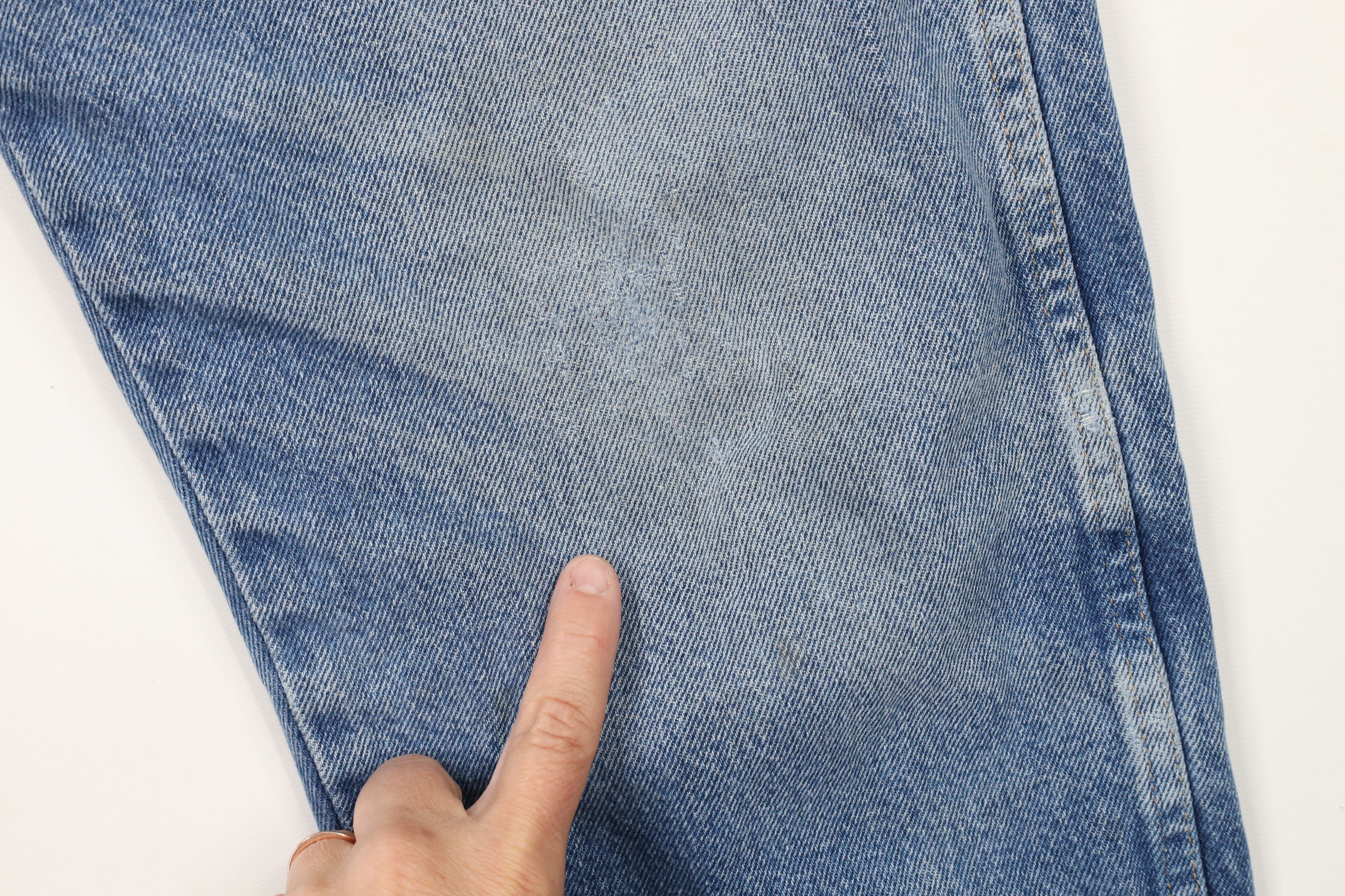 Cabelas × Vintage Vintage Cabelas Fleece Lined Heavyweight Denim Jeans Blue Size US 34 / EU 50 - 6 Thumbnail