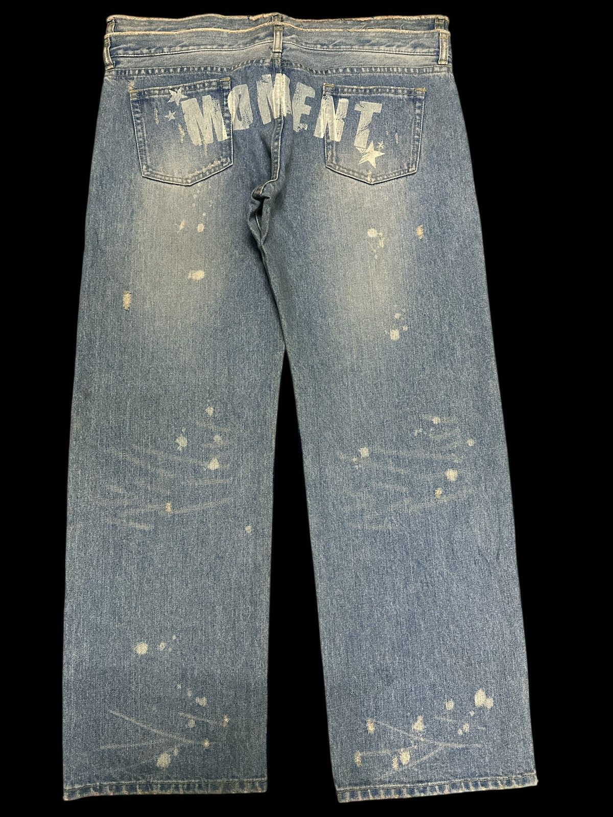 If Six Was Nine Double Waist 💥 Loose Baggy Denim Double Waist💥 Size US 36 / EU 52 - 2 Thumbnail