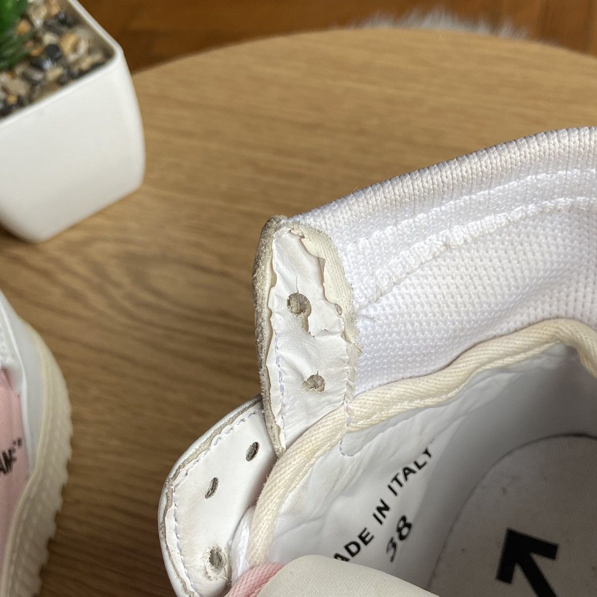 Off-White Off-White Court 3.0 Sample Sneakers Size 38 Size US 6.5 / EU 39-40 - 18 Thumbnail