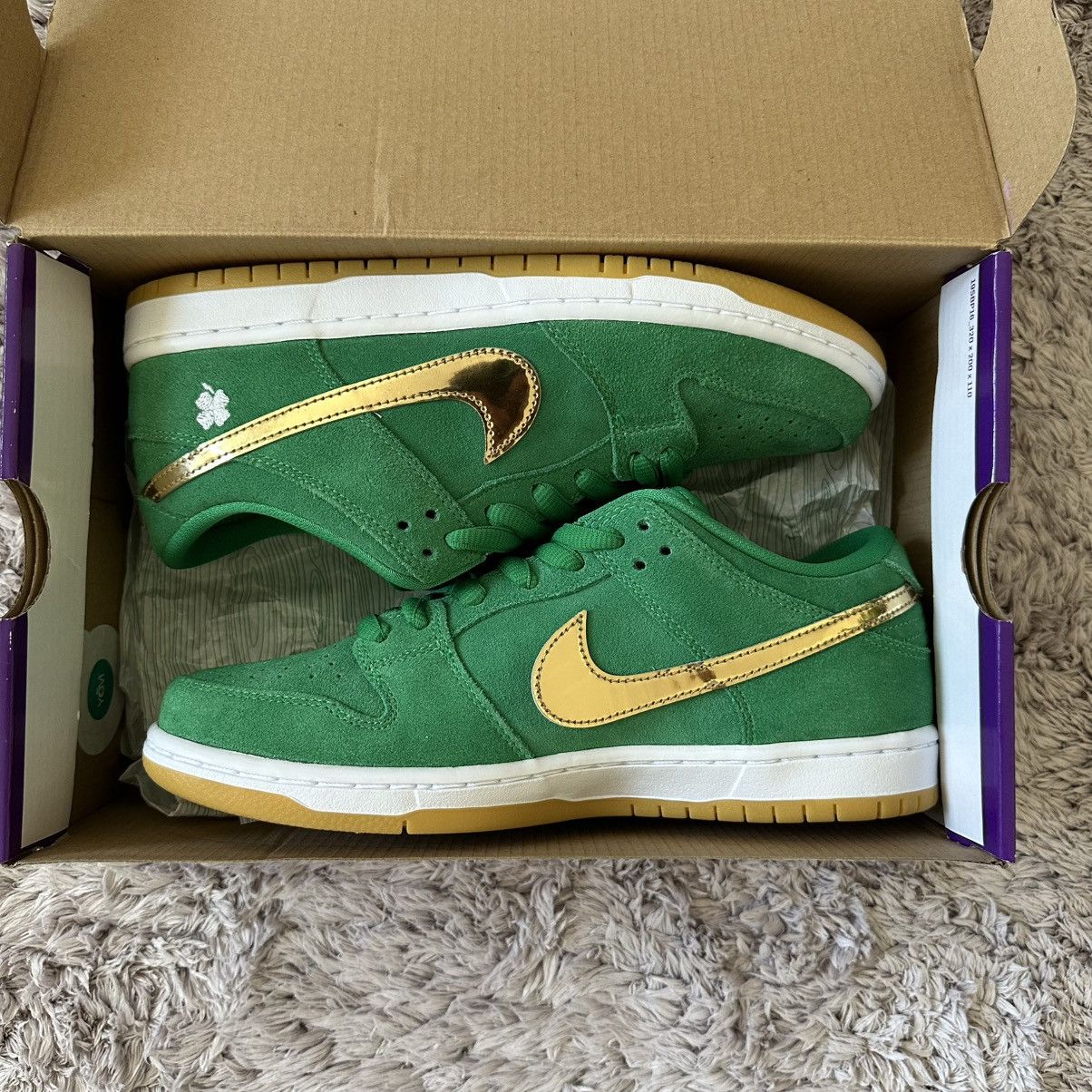 Nike Nike SB Dunk Low Pro St Patrick’s Day - NEW Size 42 Size US 8.5 / EU 41-42 - 10 Thumbnail