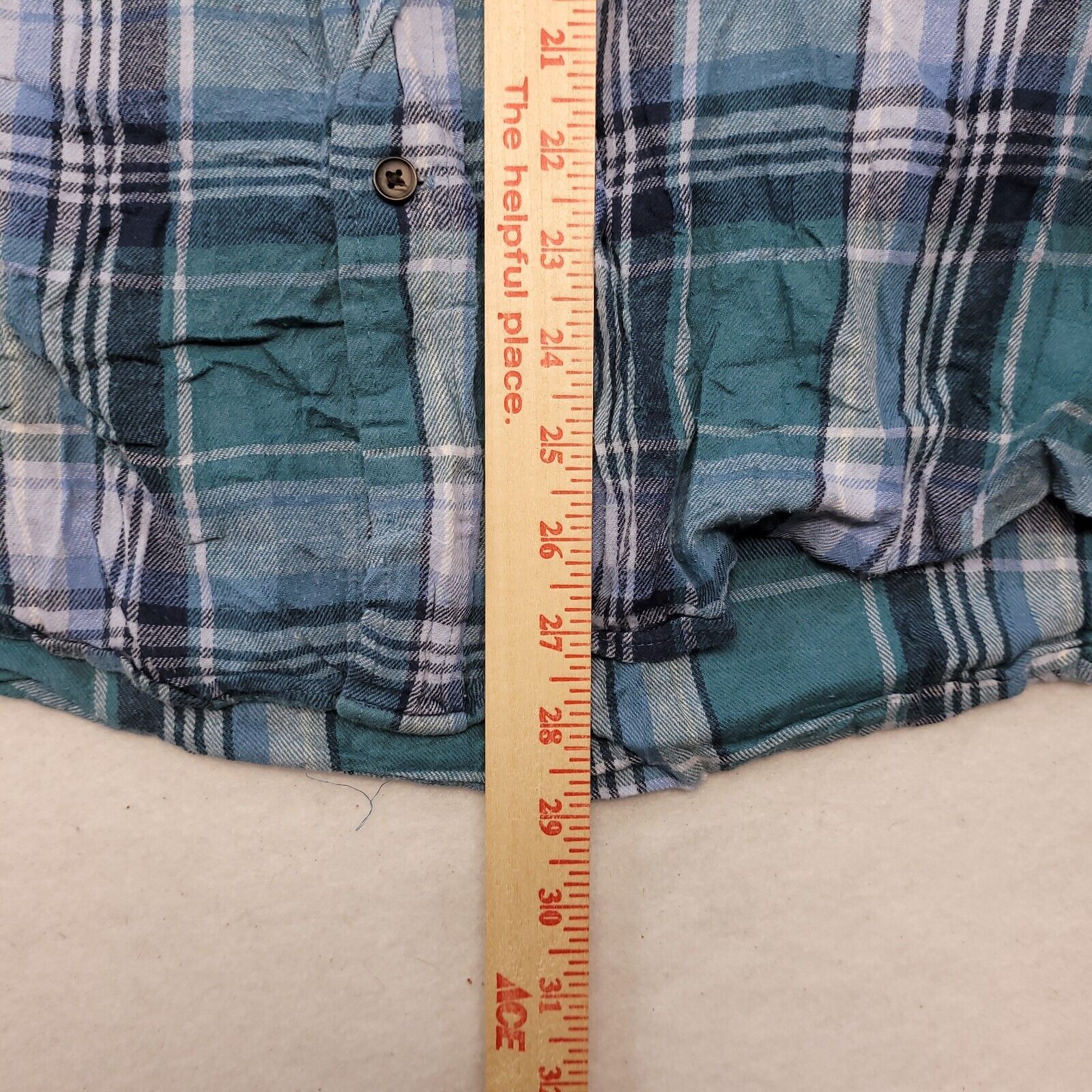 St. Johns Bay St John's Bay Madras Flannel Button Up Shirt Mens Size XL Size US XL / EU 56 / 4 - 8 Thumbnail