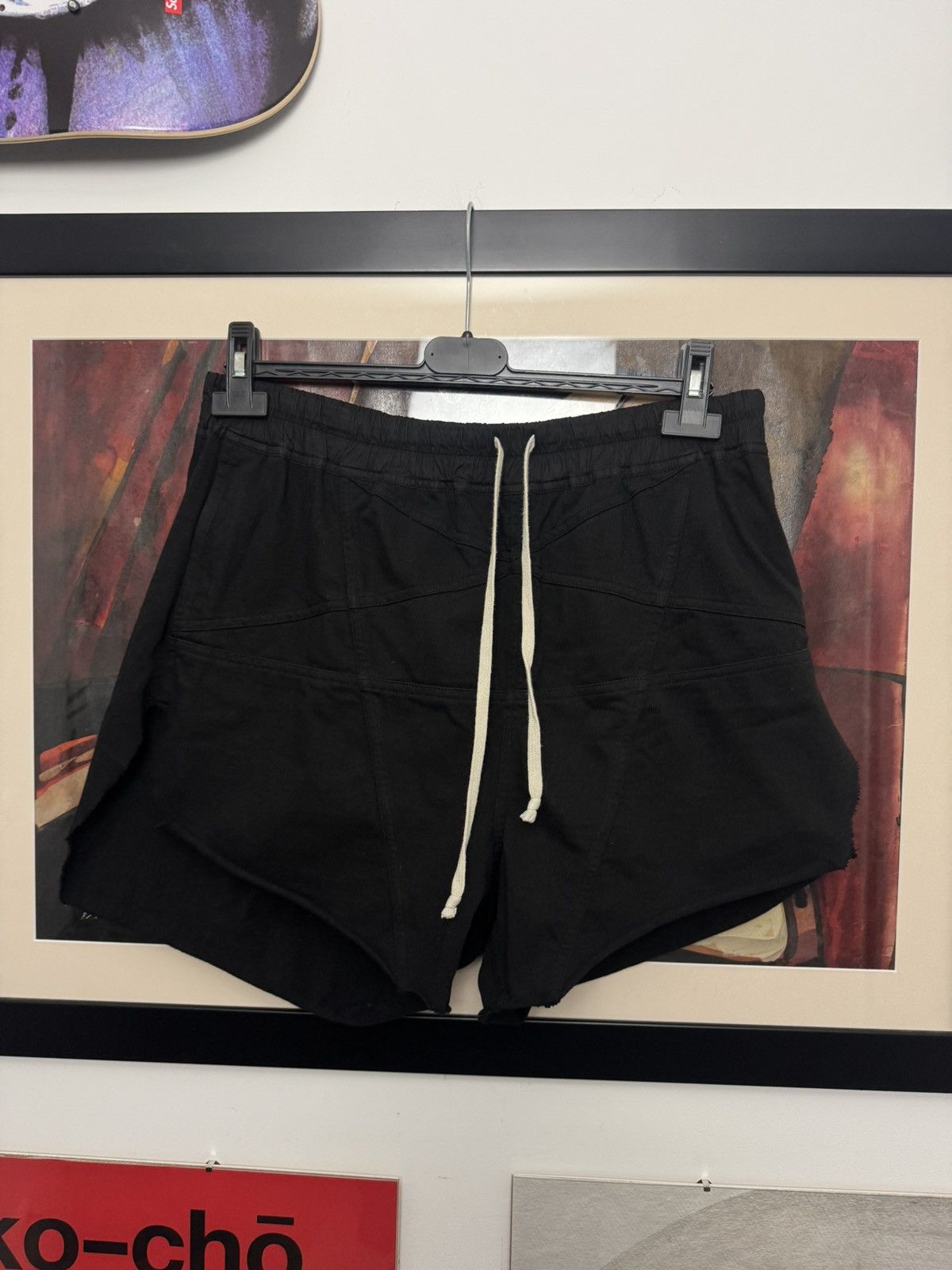 Rick Owens Rick Owens Pentagram Shorts Drkshdw Designer Avant Garde Size US 31 - 1 Thumbnail