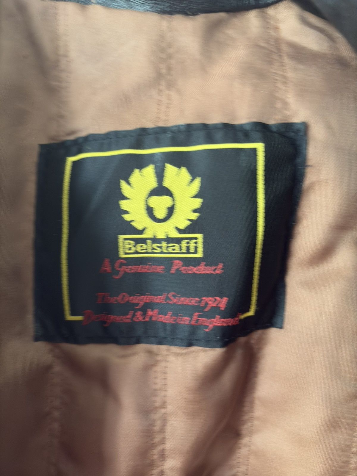 Belstaff × Designer Vintage Belstaff Leather Jacket – Made in England Size US L / EU 52-54 / 3 - 8 Thumbnail