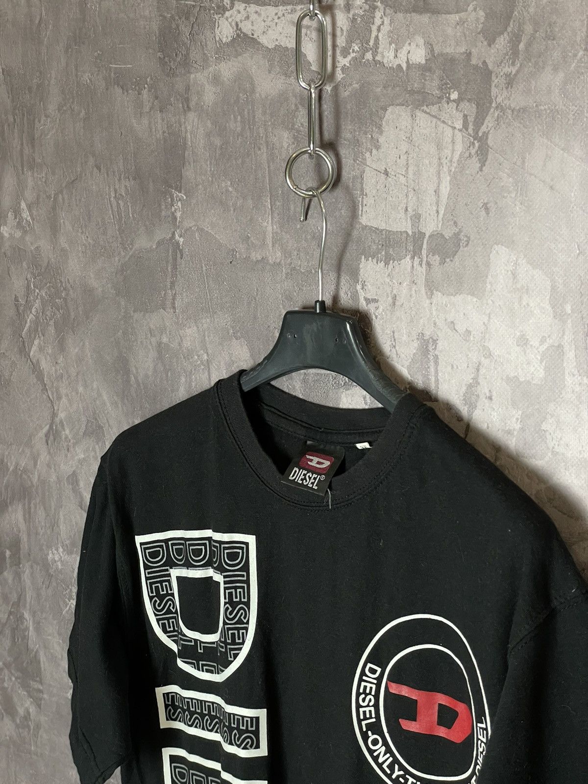 Other Rare Vintage T-Shirt Diesel Punk Style Centr Logo. Size US M / EU 48-50 / 2 - 5 Thumbnail