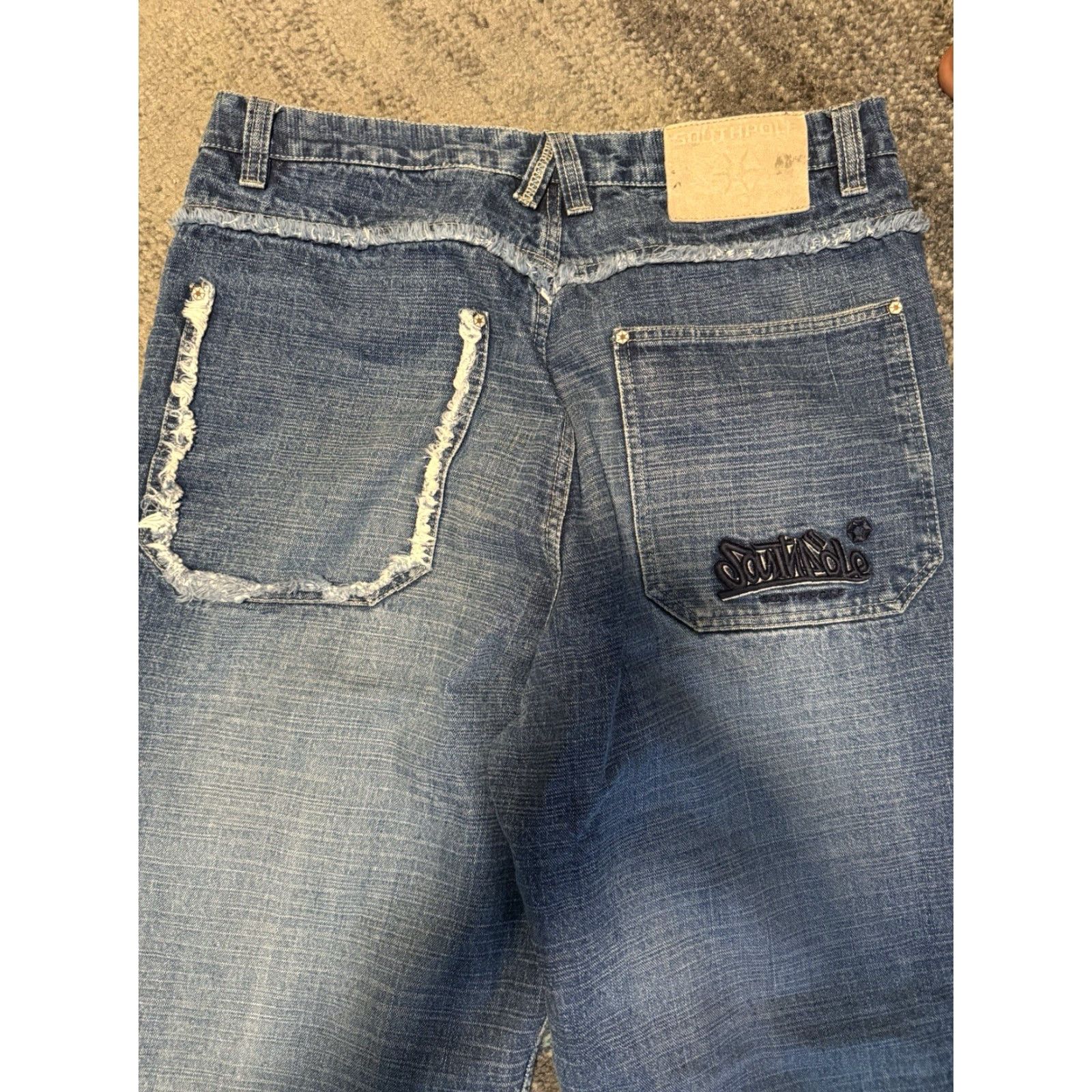 Southpole VINTAGE Southpole Jeans Baggy Denim 36 Hip Hop Embroidered Logo Headphones Denim Jeans Baggy Mens Size US 36 / EU 52 - 5 Thumbnail