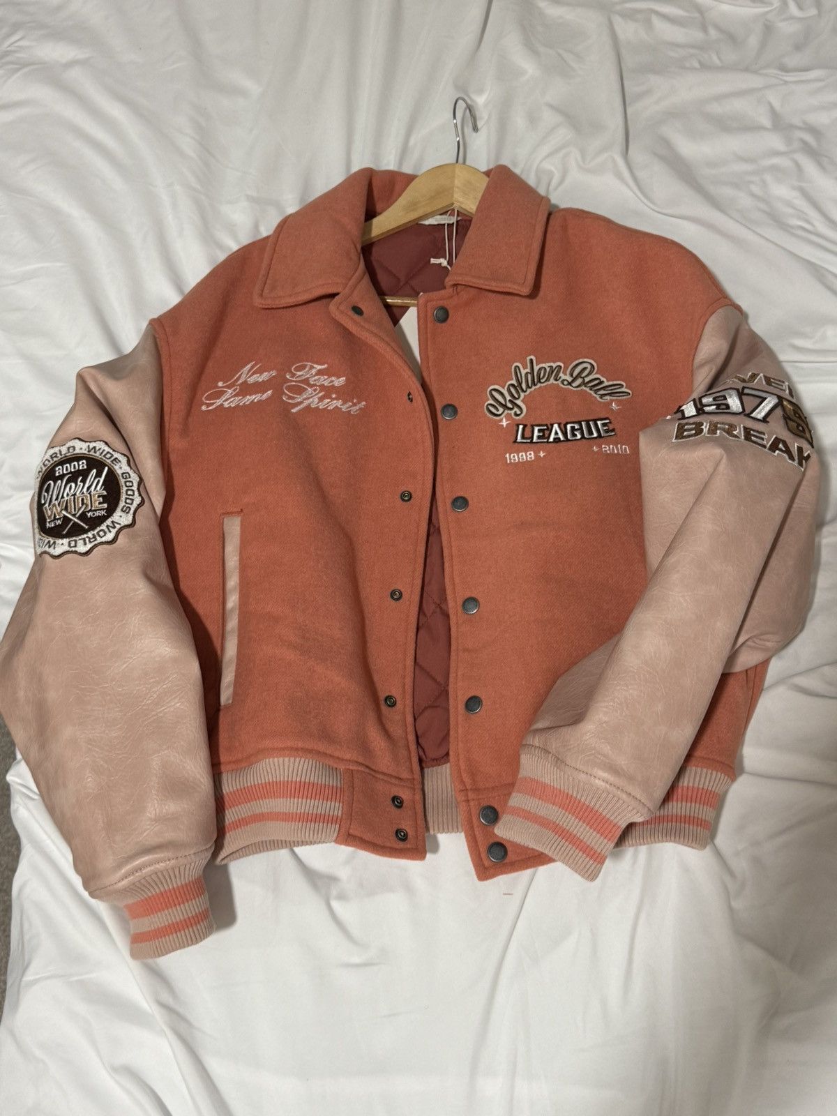 Zara PATCHED QUILTED BOMBER JACKET Size US S / EU 44-46 / 1 - 1 Thumbnail